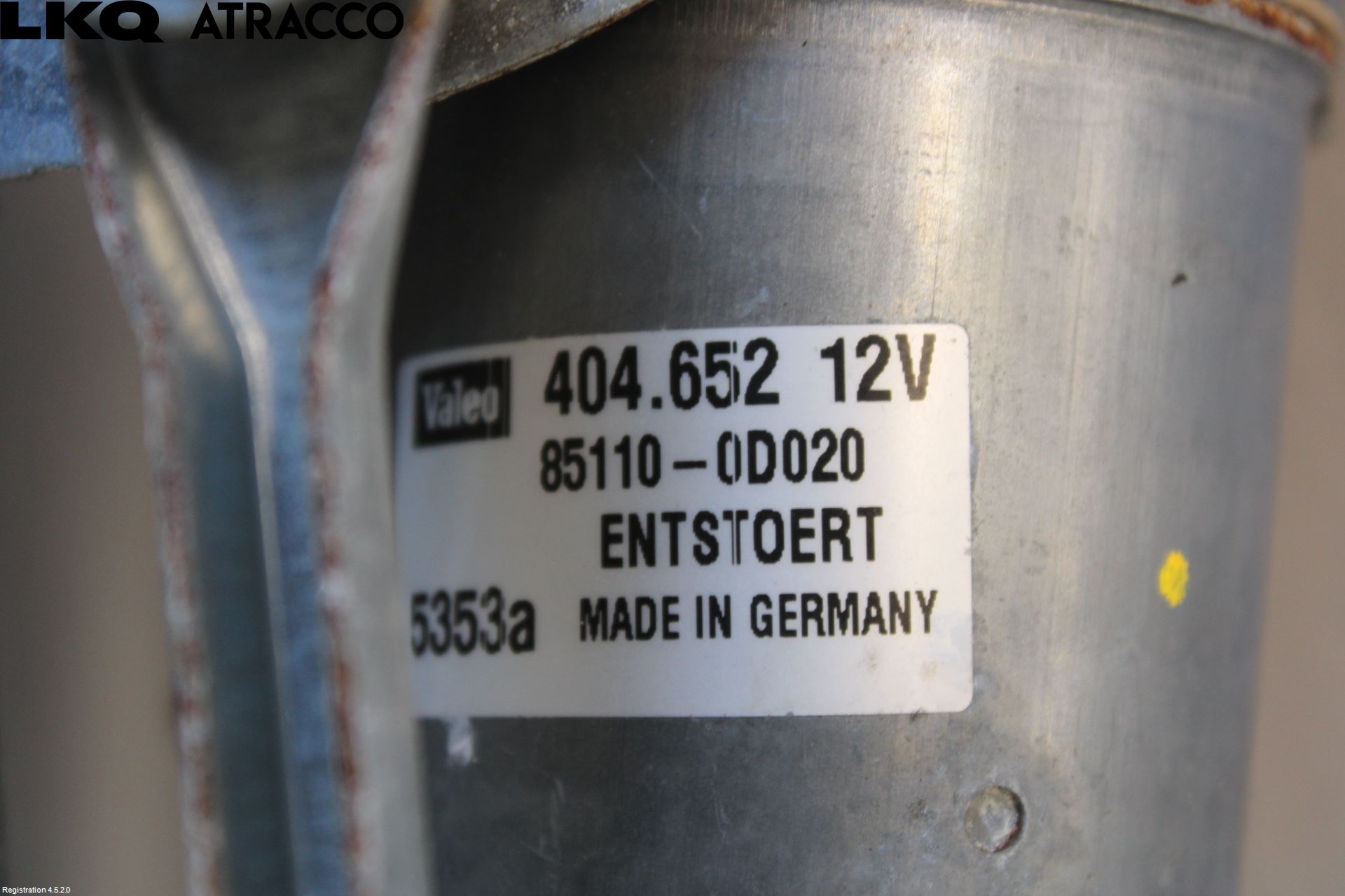 Toyota YARIS P1 03-05 Viskermotor Frontrute