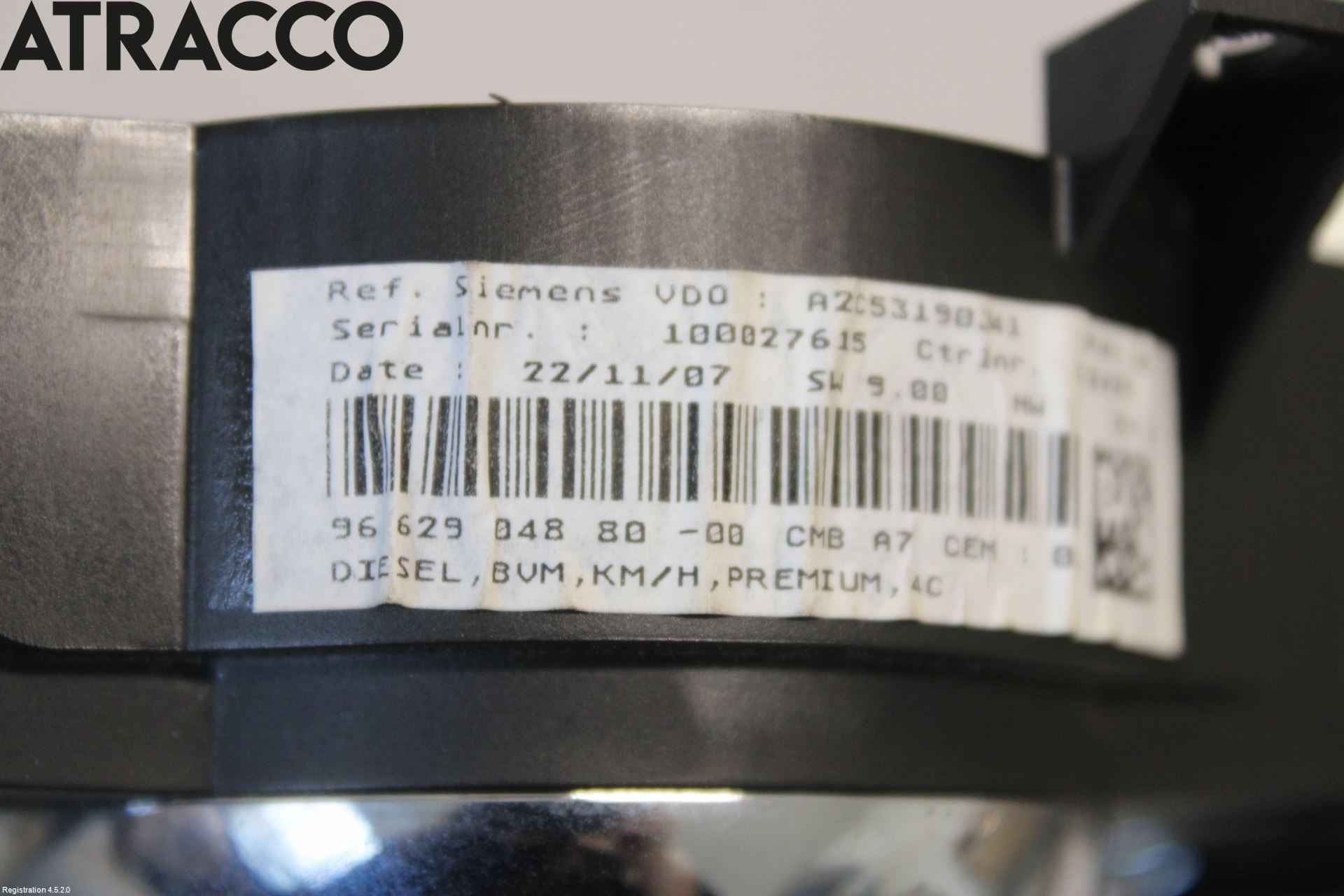 Peugeot 207 Instr Kombinert