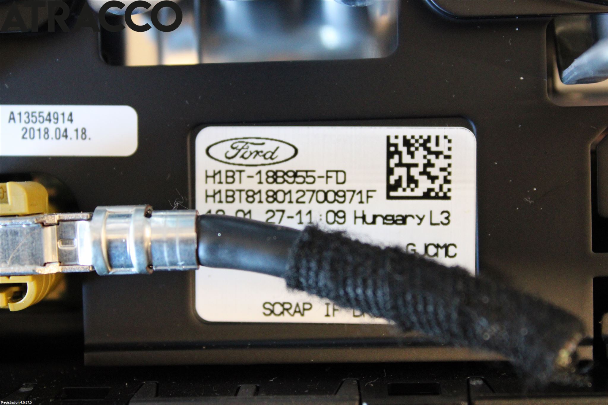 Ford FIESTA (VII) 18-23 Multifunktionsdisplay