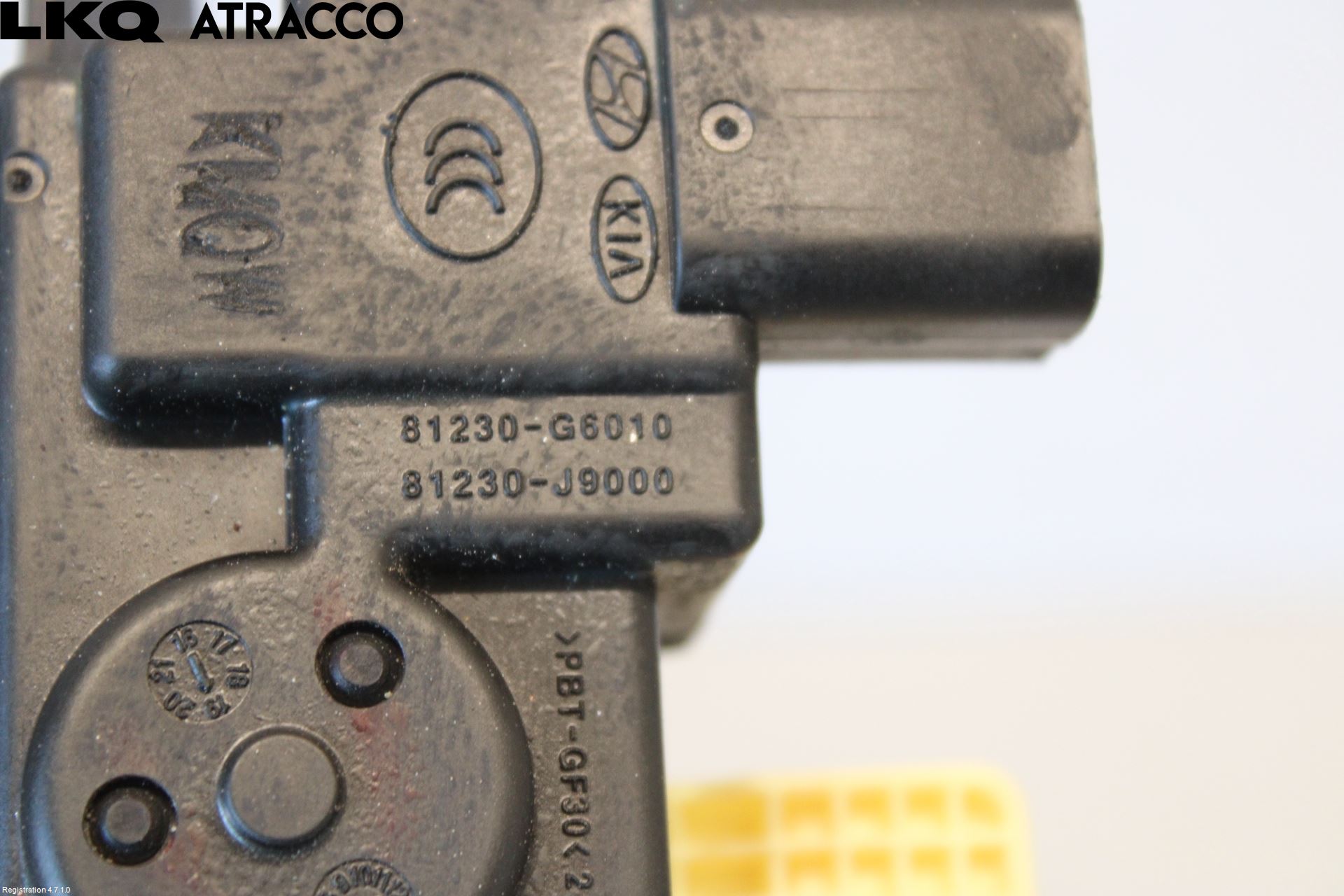 Hyundai KONA/ELECTRIC OS 18-23 Bakluke-Lokk Låsekasse