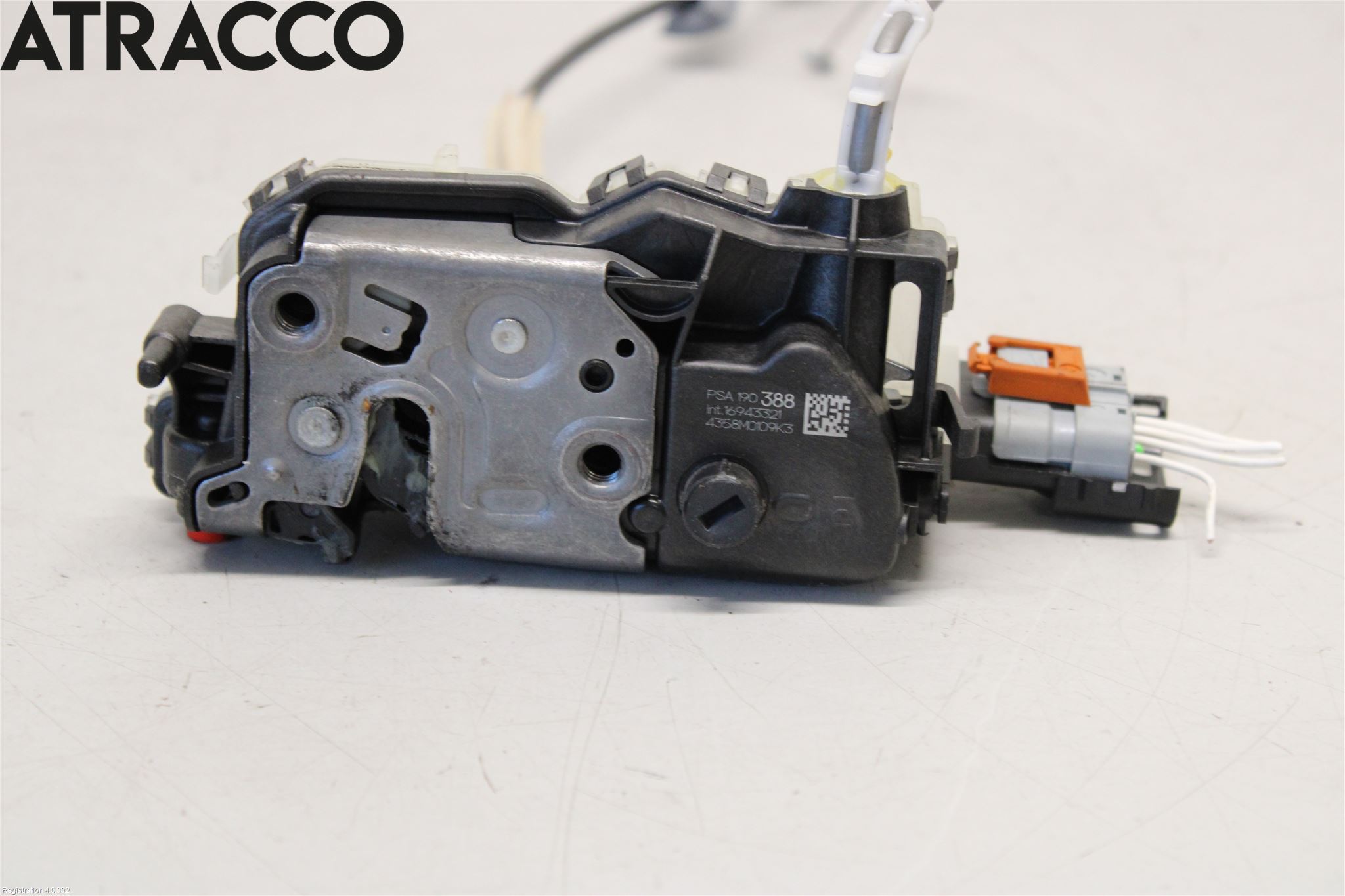 Citroen C4 CACTUS 14-20 Dørlås - Låsekasse