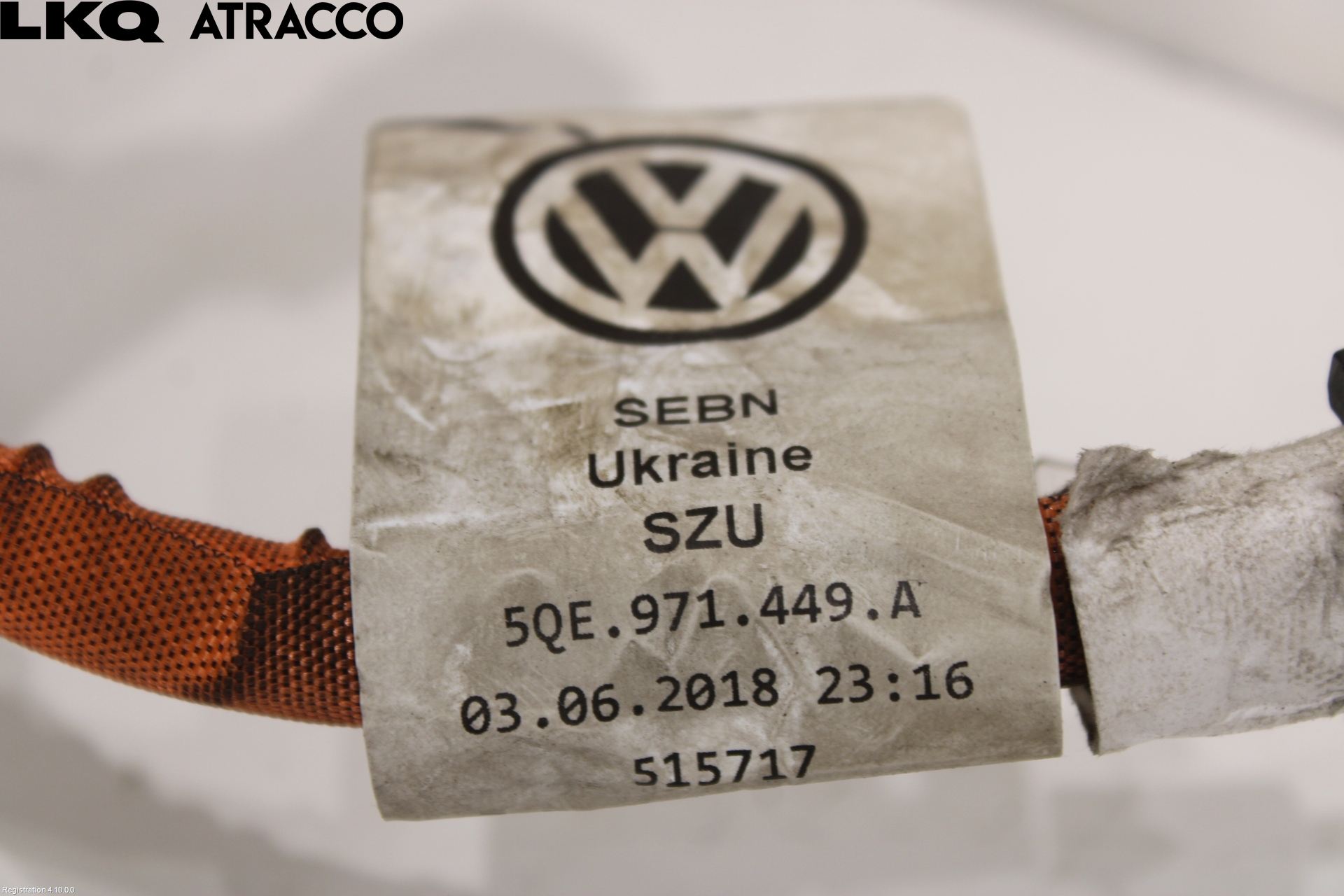 Volkswagen VW GOLF / E-GOLF VII 13-20 Kabelhärva Högspänning