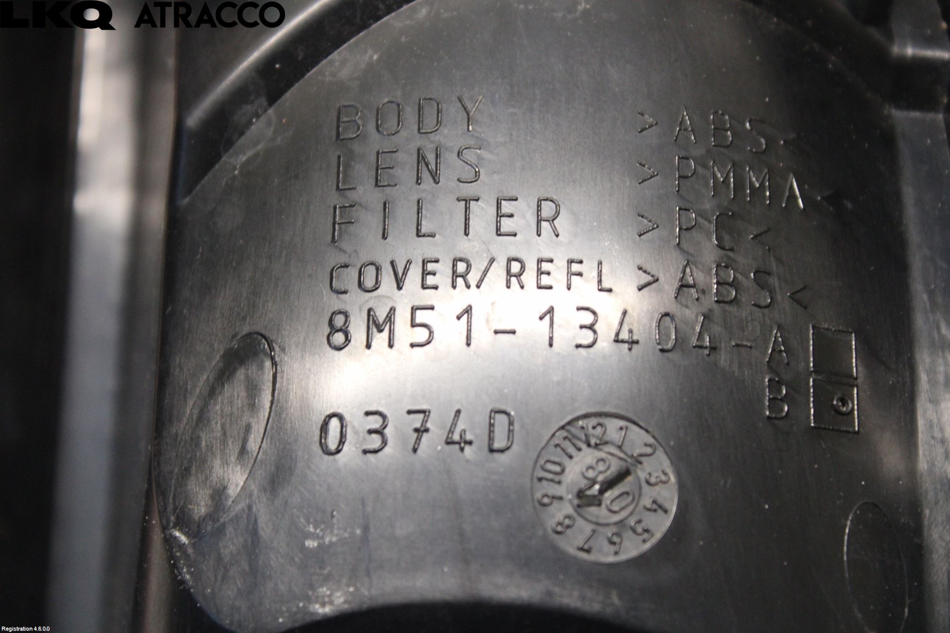 Ford FOCUS 08-11 Baklykt Høyre