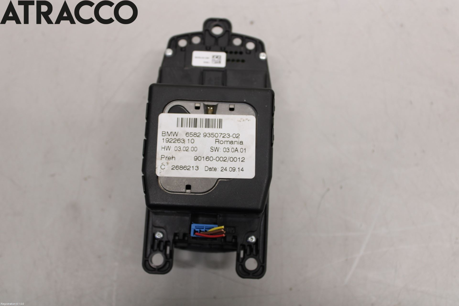 BMW i3 I01 13-22 Bryter Multifunksjon