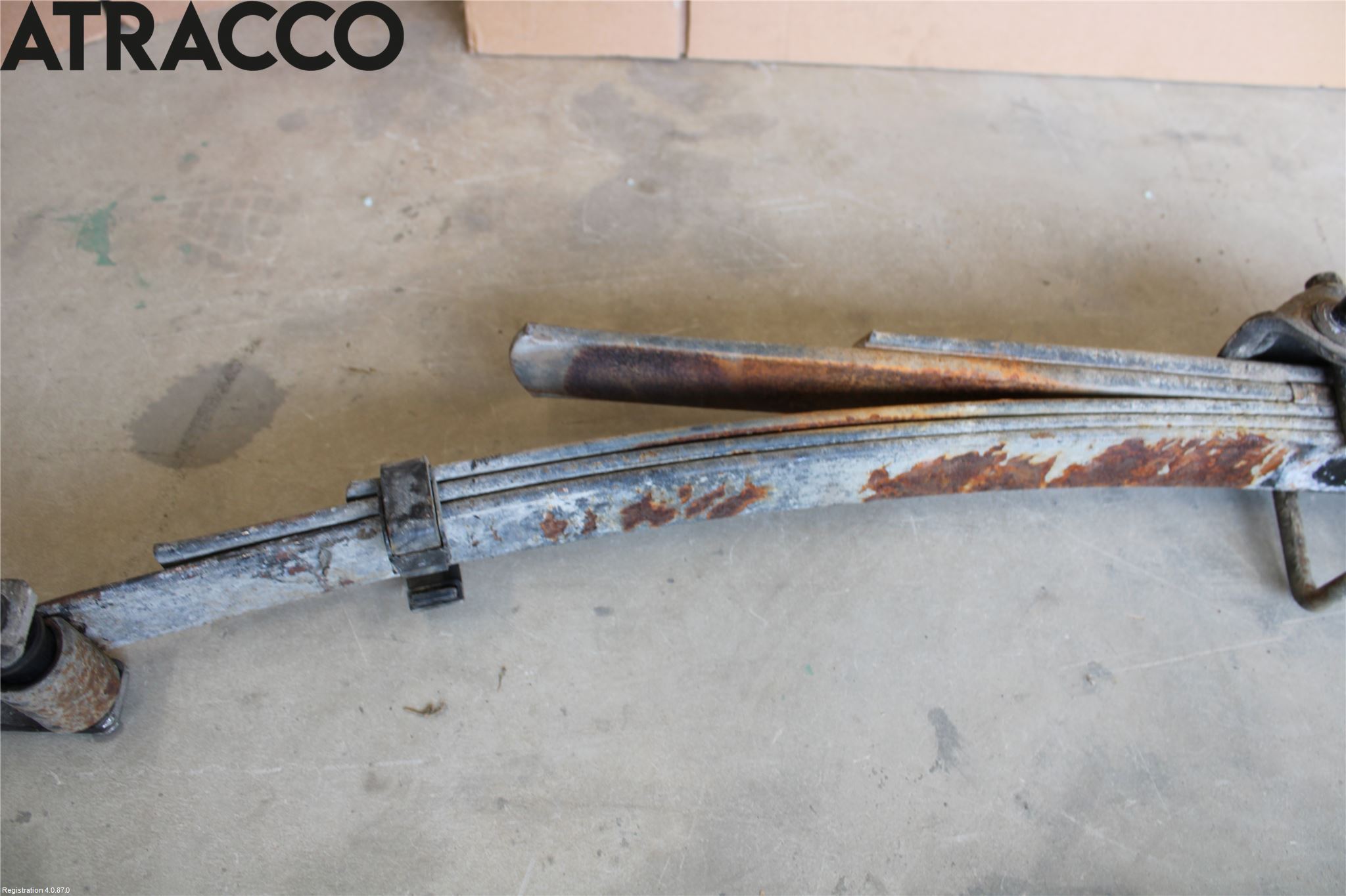 Isuzu D-MAX Fjær Bak Blad