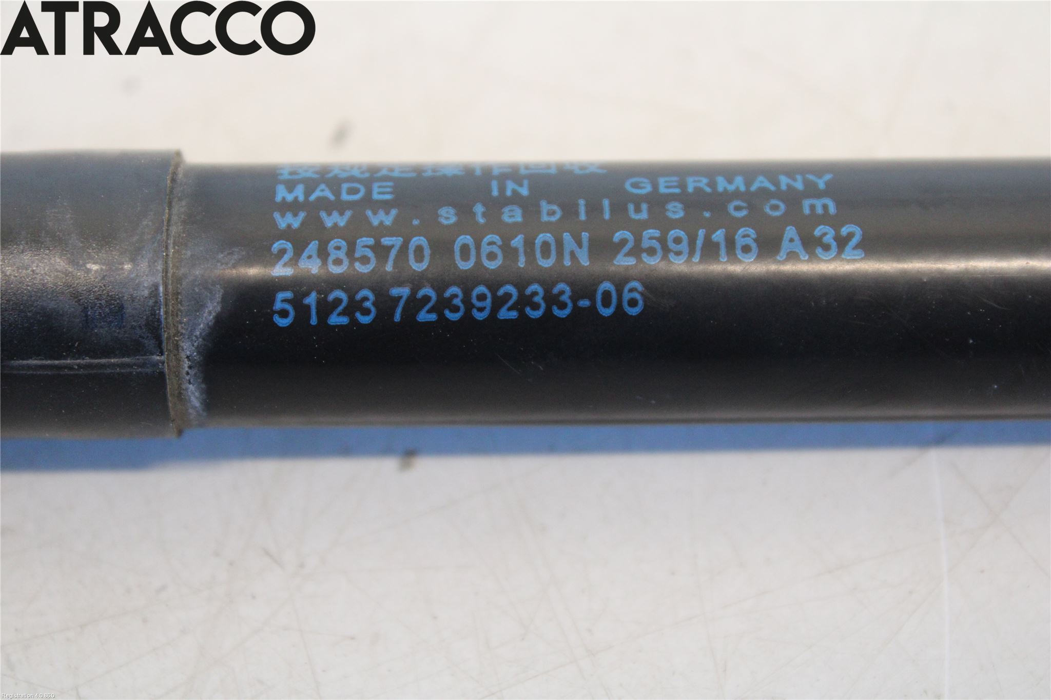 BMW 3 GT F34 13-19 Panser Demper-Gassfjær