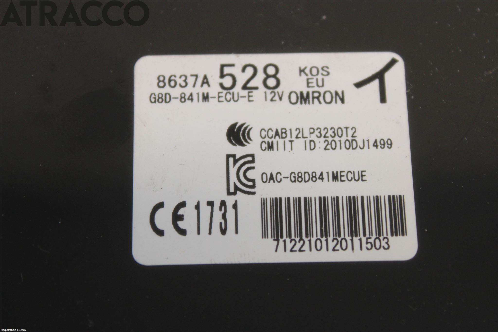 Mitsubishi ASX 10-22 Styreenhet Øvrig