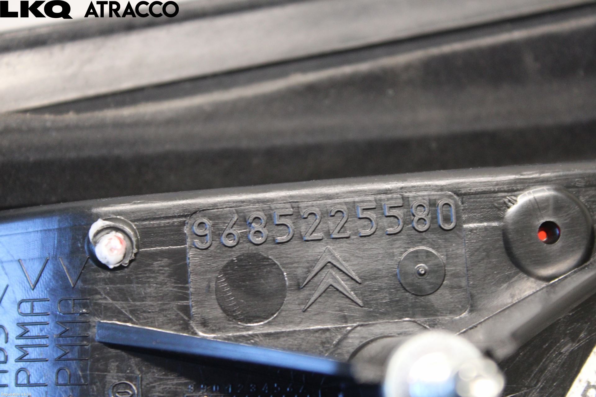 Citroen C3 10-17 Baklykt Venstre  På Luke(Indre