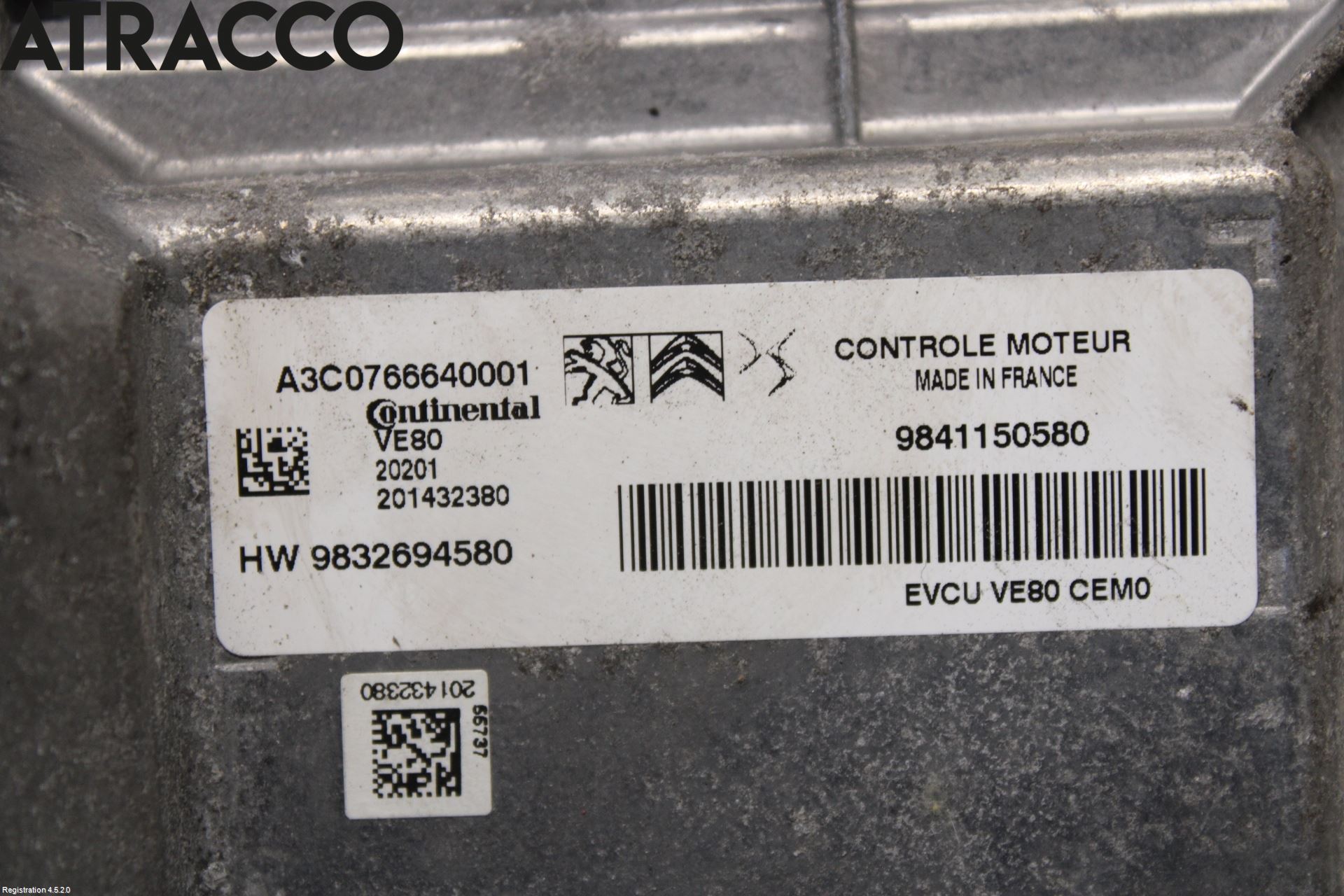 Opel CORSA F, CORSA-E 20- Styreenhet Innsprøytning