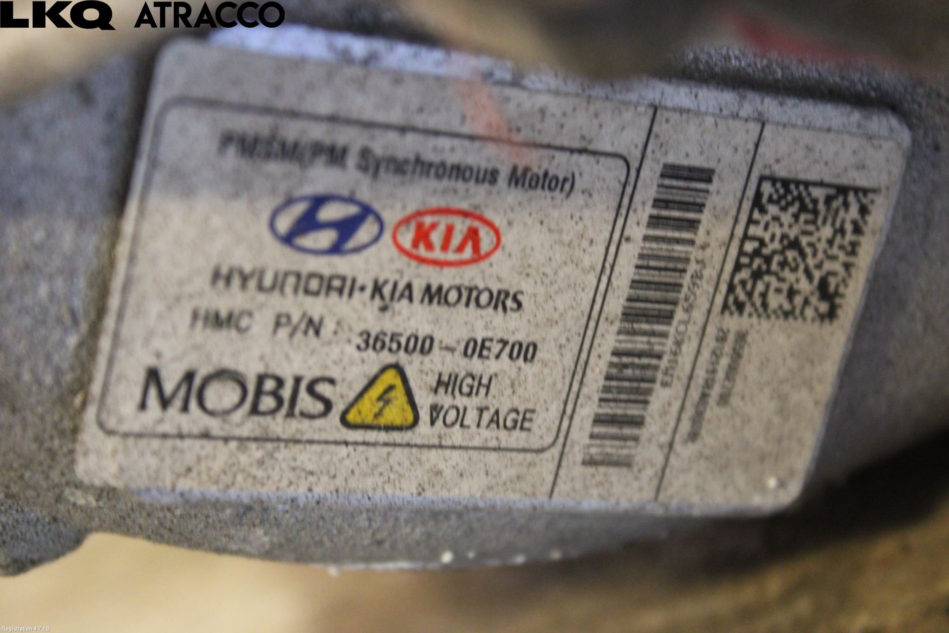 Hyundai KONA/ELECTRIC OS 18-23 Motor Elektrisk Fram