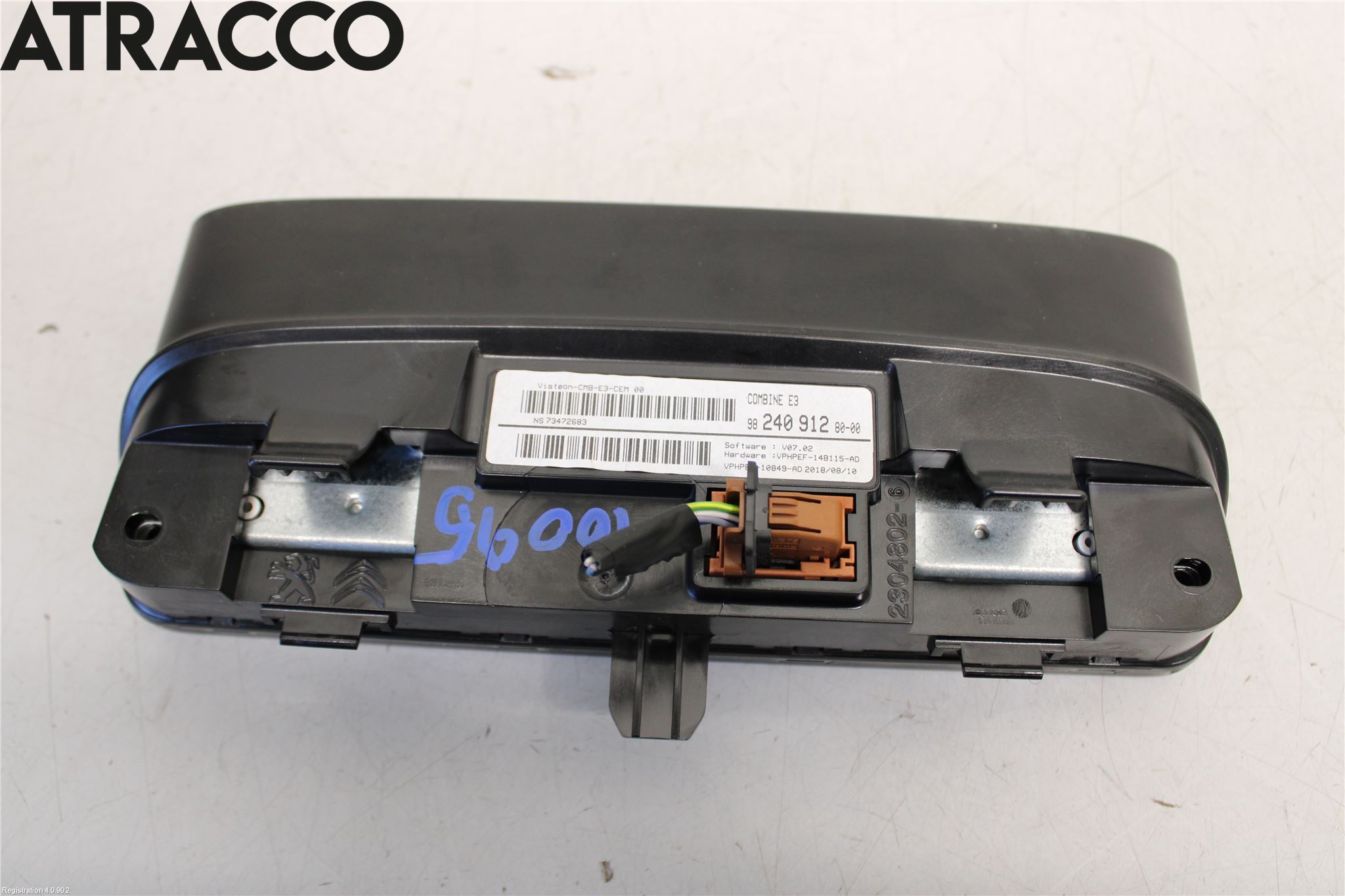 Citroen C4 CACTUS 14-20 Instr Kombinert