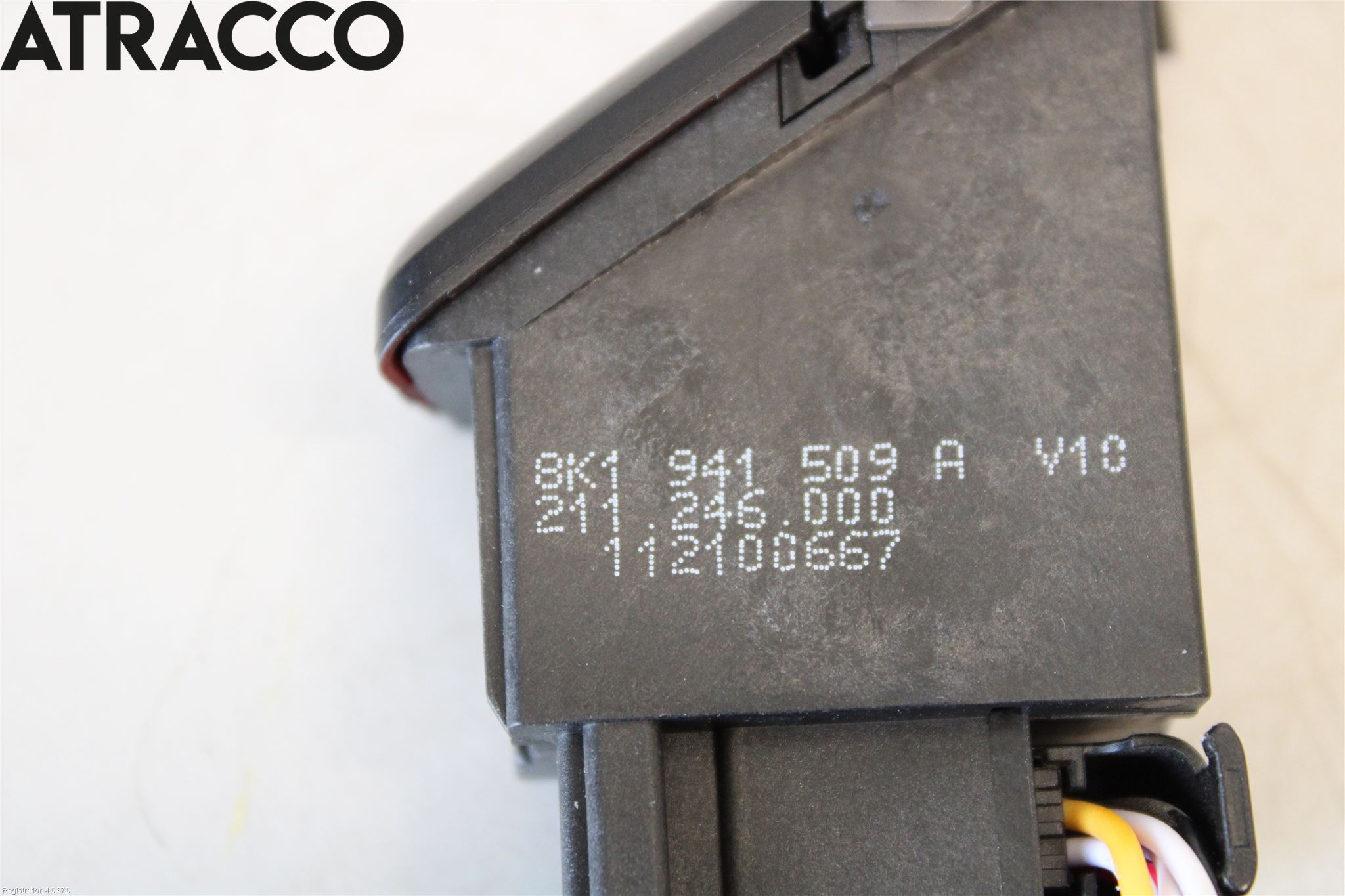 Audi A4/S4 08-11 Bryter Varsel (Nødblink)