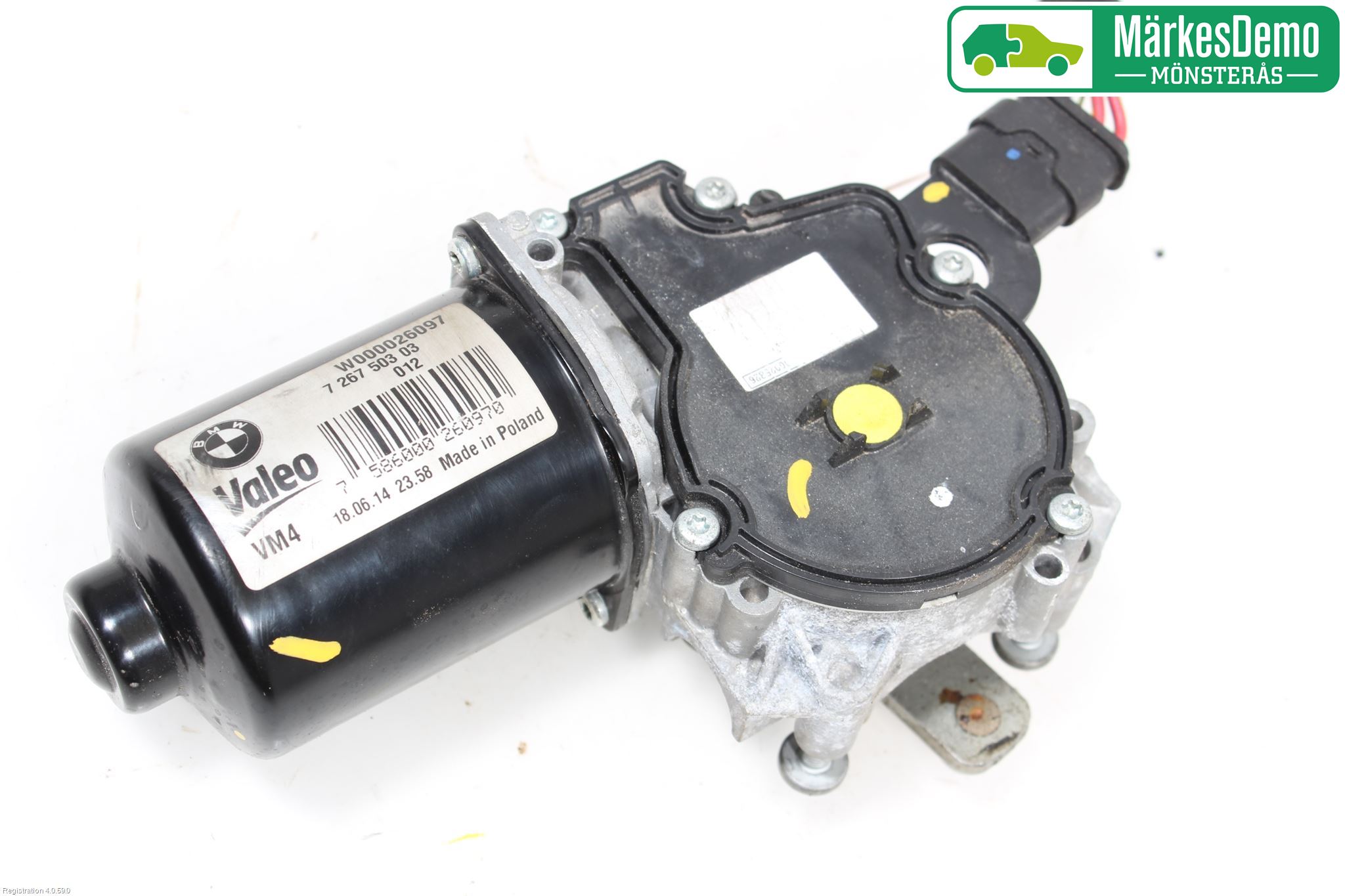 BMW 3 GT F34 13-19 Viskermotor Frontrute