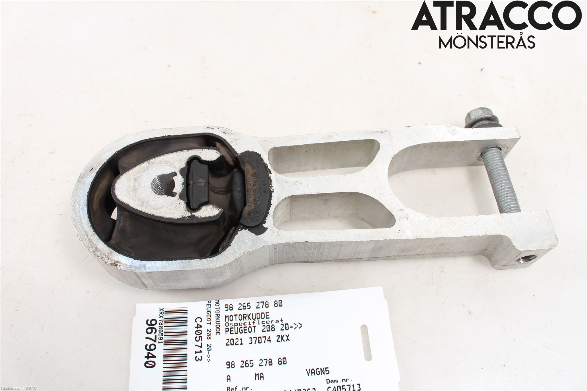 Peugeot 208/E-208 20- Motor Feste Gummi