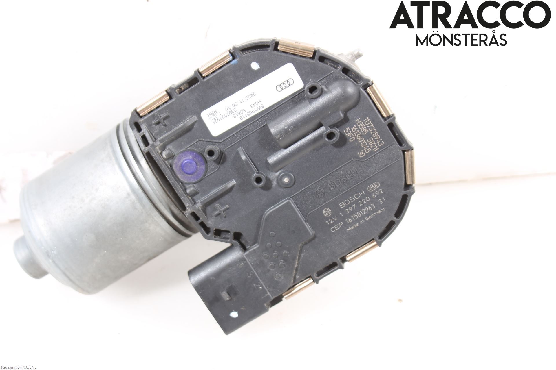 Audi A4/S4 B9 16-19 Viskermotor Frontrute