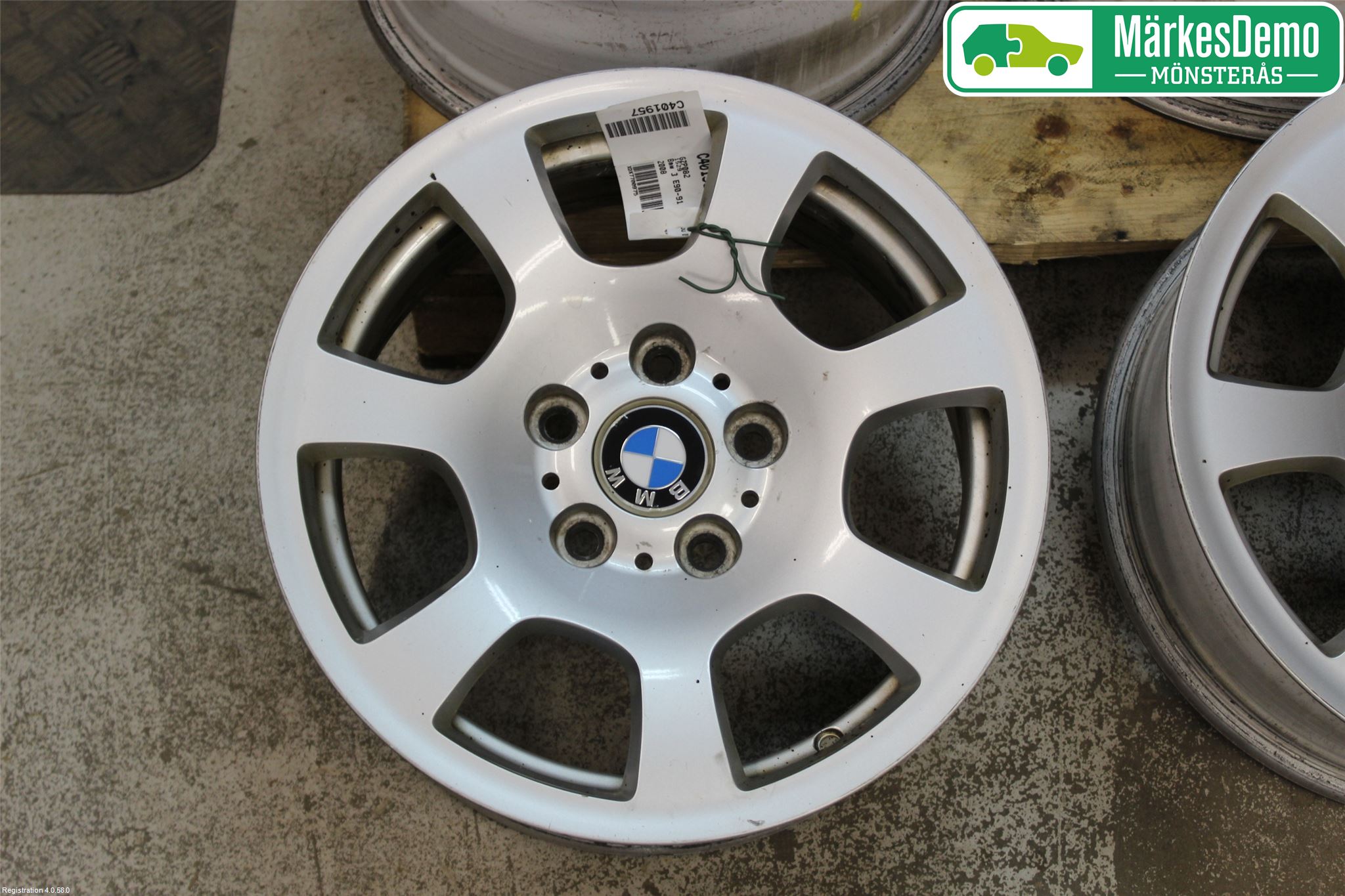 BMW 3 E90/91 SED/TOU 05-12 Felg Aluminium Sett 4Stk