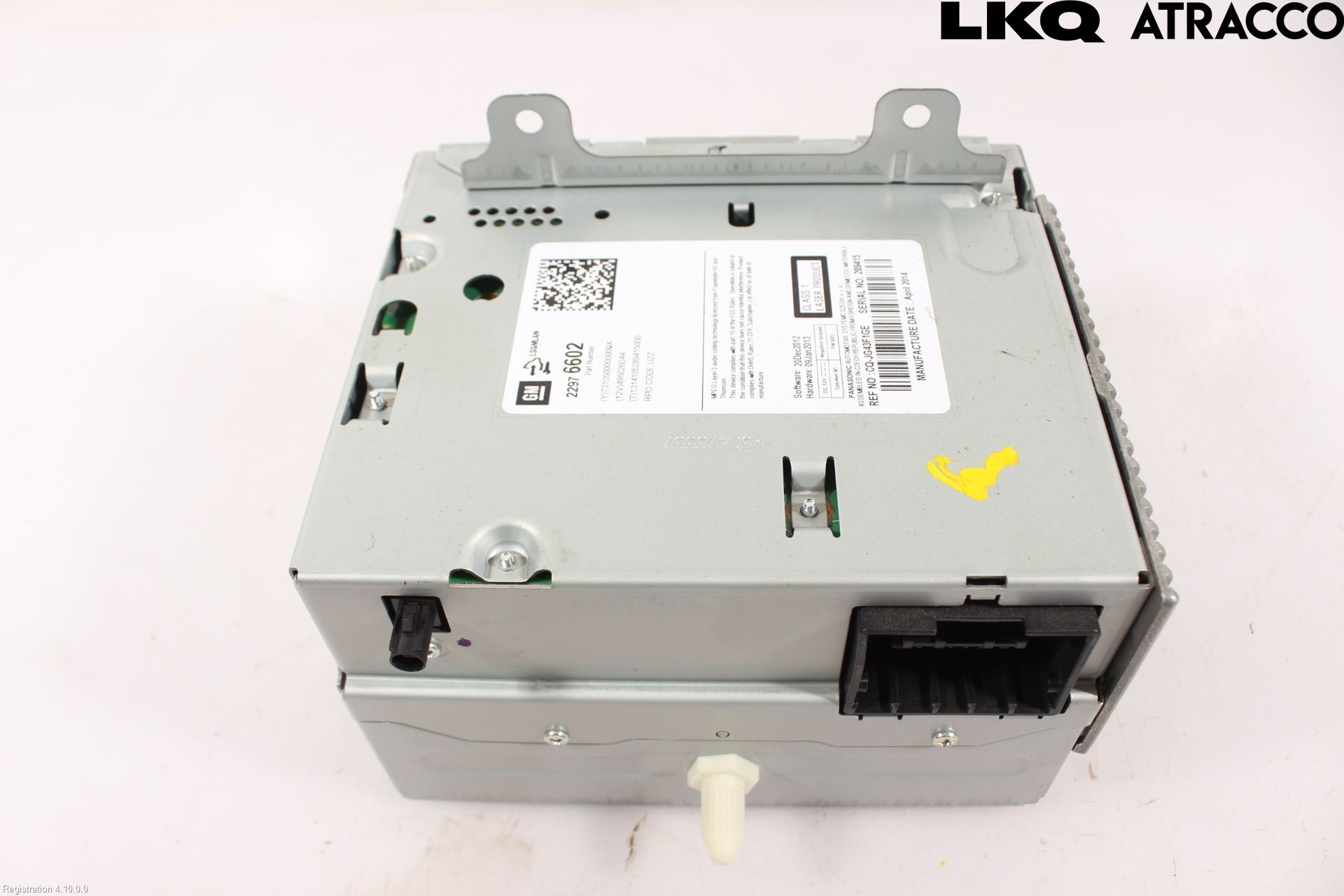 Opel ASTRA J 10-15 Stereo Radio