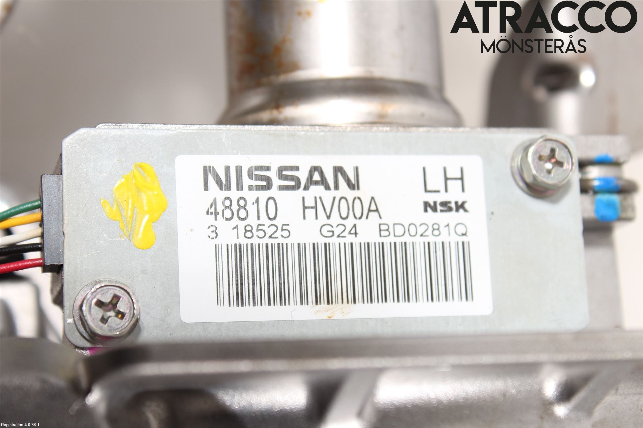 Nissan QASHQAI 17-21 Rattakselaggregat Innebygd Servo