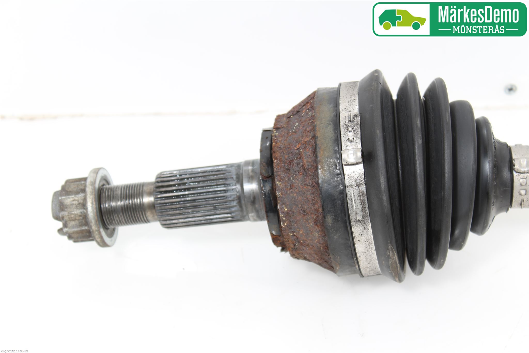 Volkswagen VW TOUAREG 7L 03-10 Drivaksel Foran Kompl Venstre