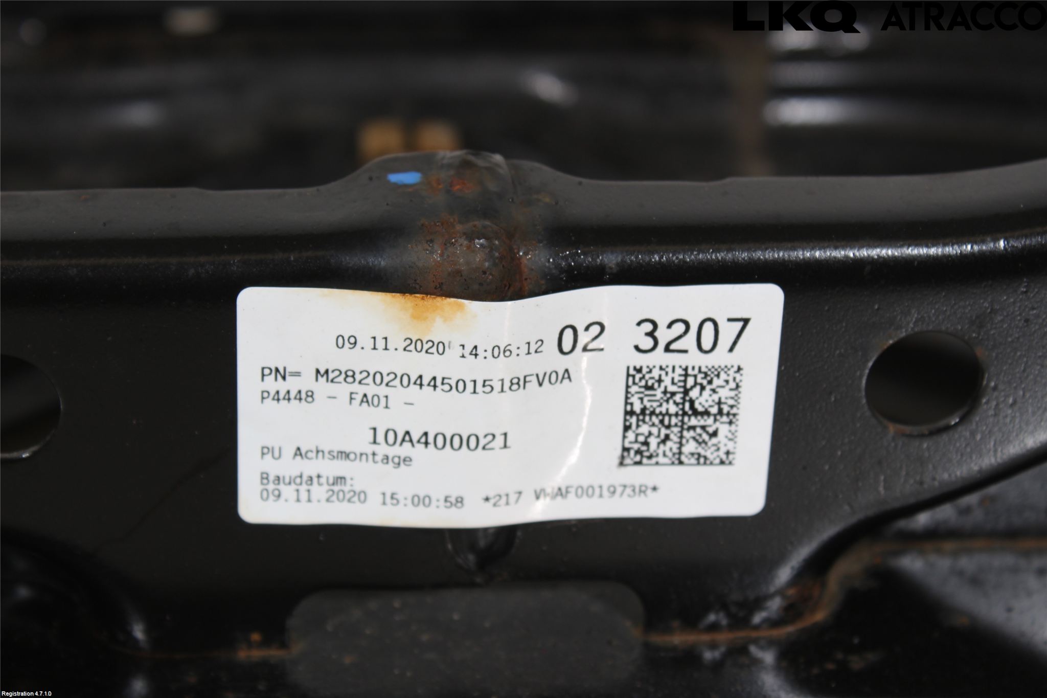 Volkswagen VW ID.3 21- Forstillingsbjelke(Tvergående)