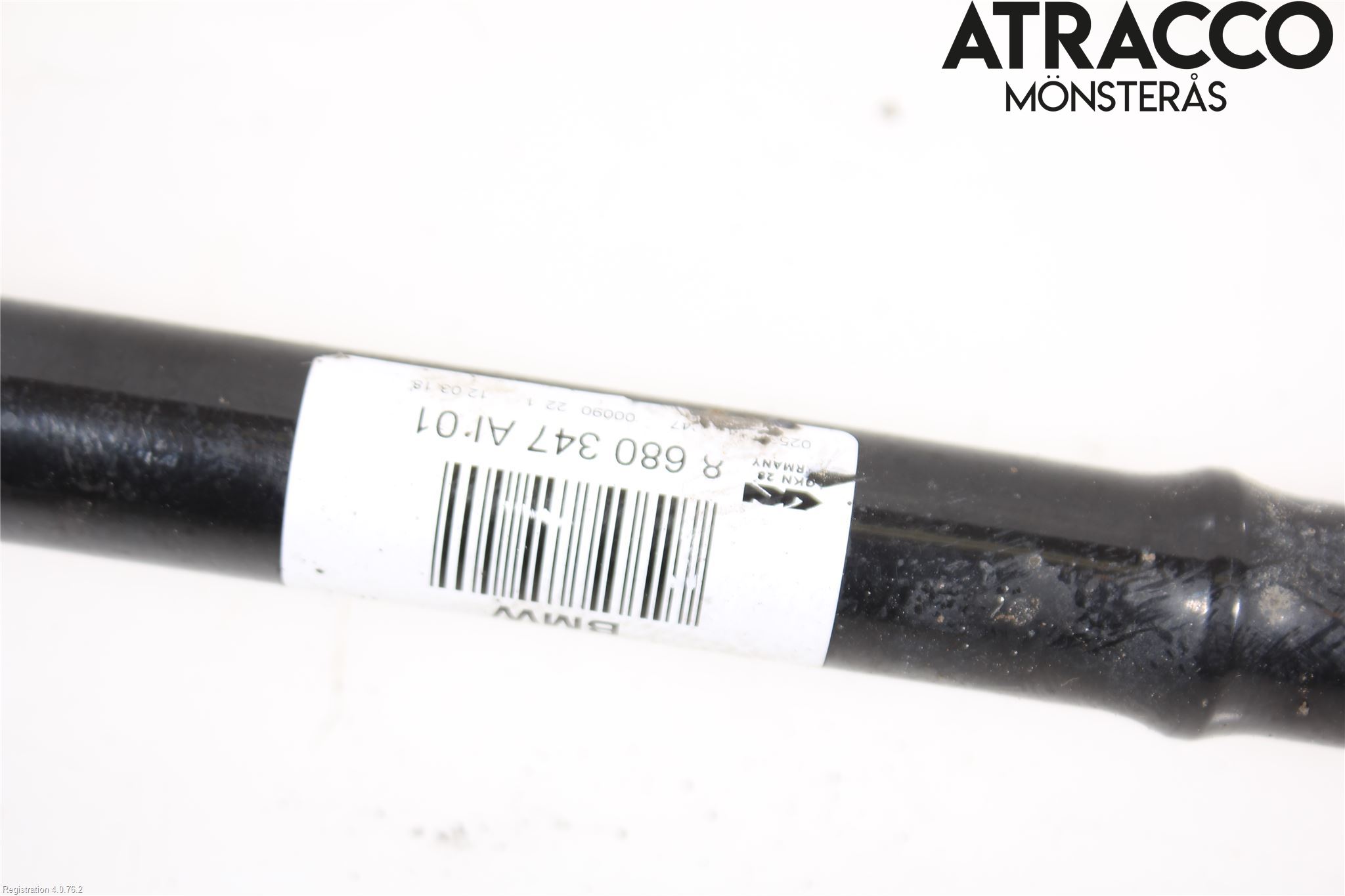 BMW 3 F30/F31/F80 12-19 Drivaksel Bak Kompl Venstre