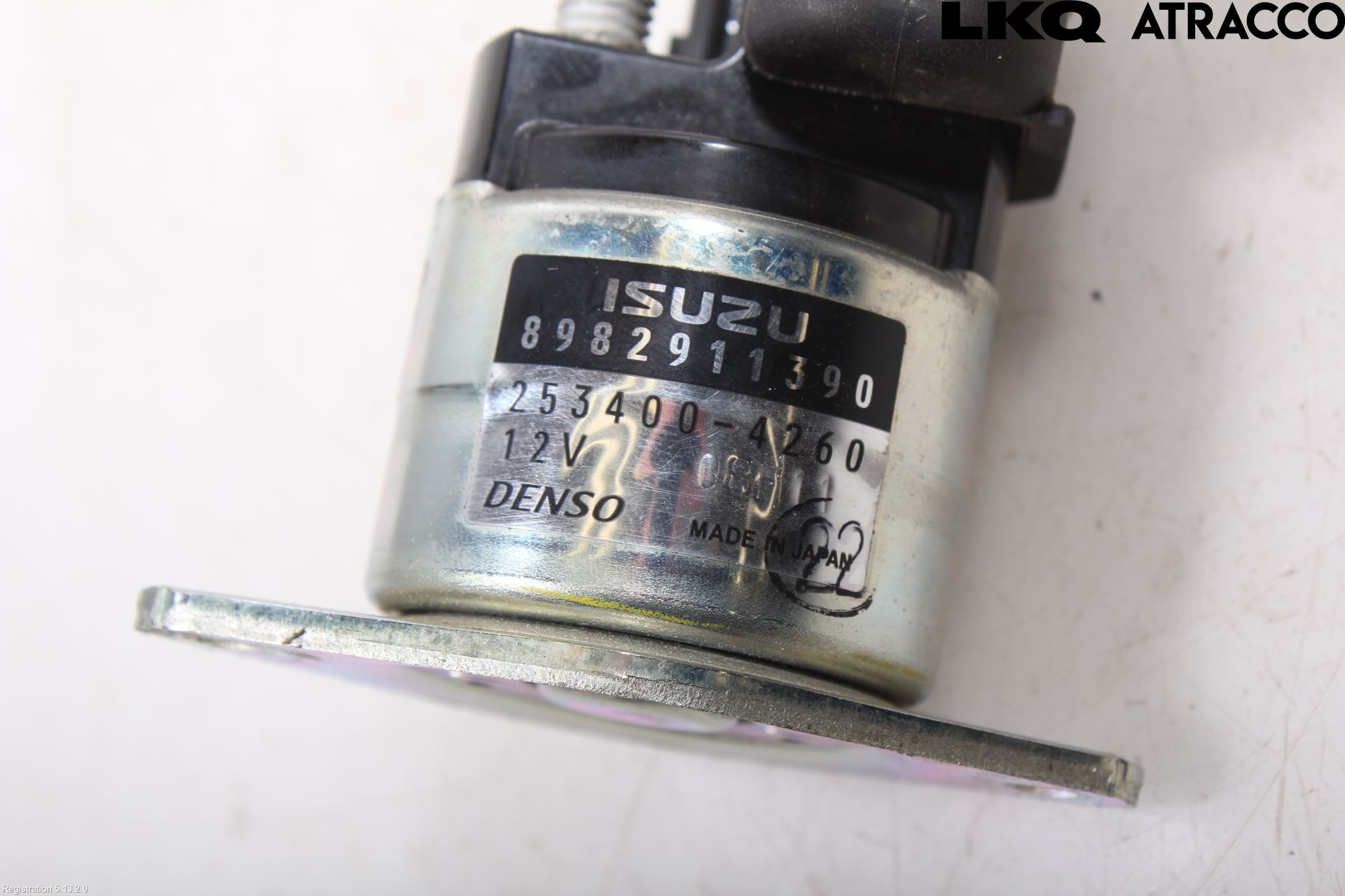 Isuzu D-MAX Startmotor Innslag