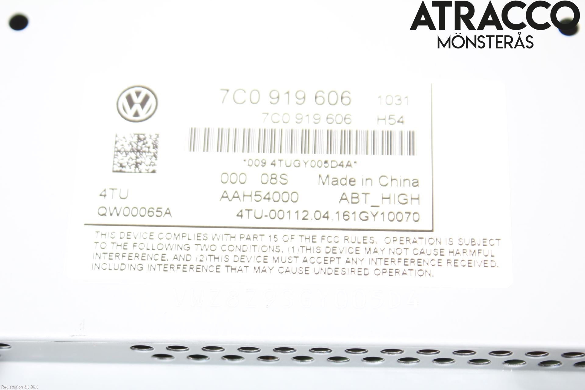 Volkswagen VW TIGUAN 16-24 Stereo Radio Med Cd