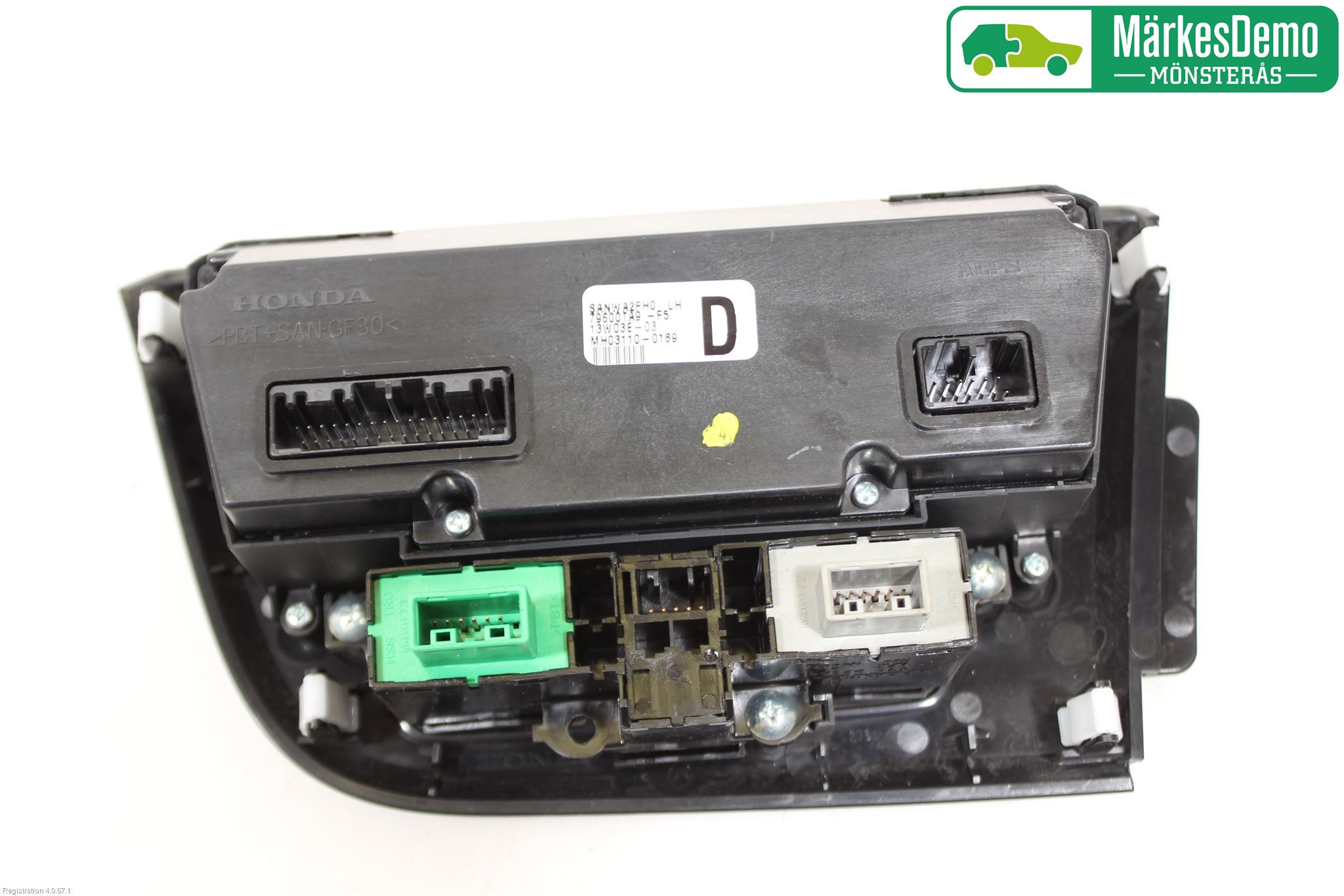 Honda CIVIC 12-16 Varme Ac Betjening-Display