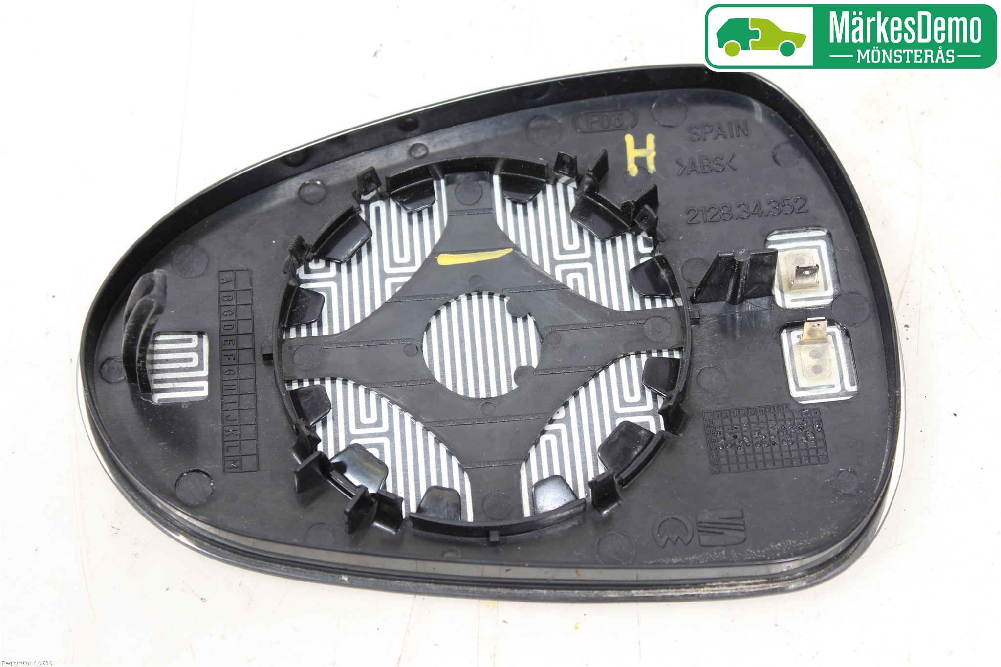 Seat LEON 06-12 Speil Glass H