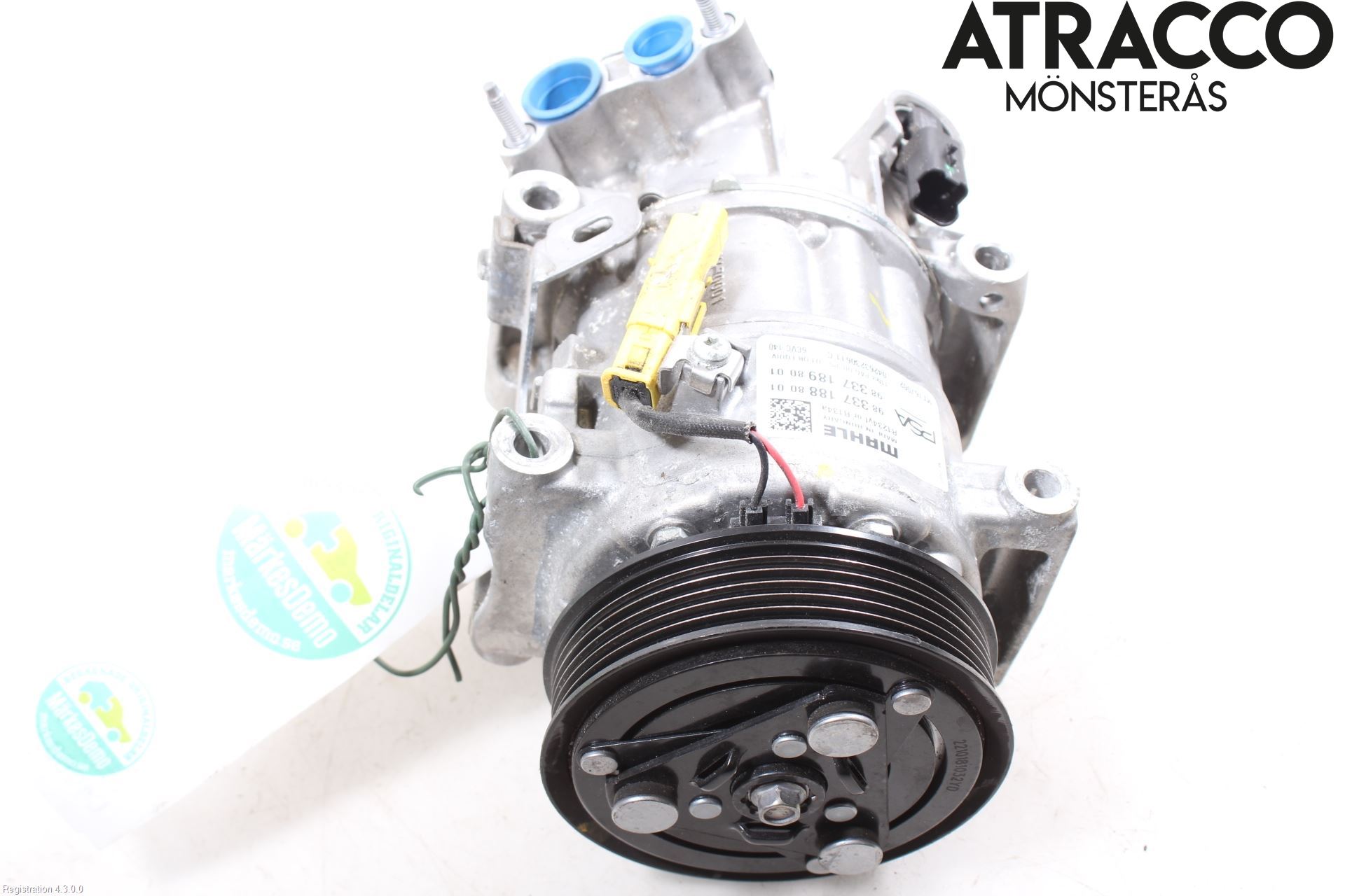 Citroen C4/E-C4 C4X/E-C4X III 21- Varme Ac Kompressor