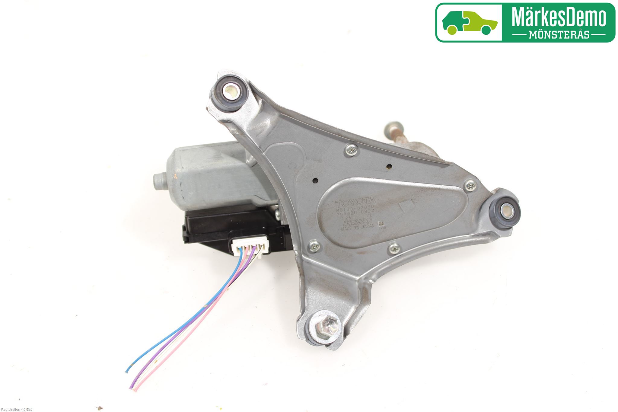 Toyota AURIS 10-12 Viskermotor Bakluke