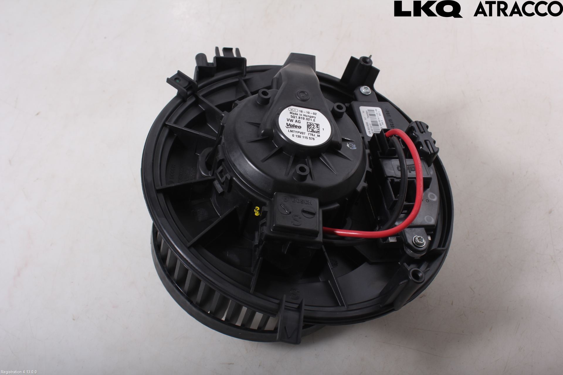 Volkswagen VW GOLF / E-GOLF VII 13-20 Varmeapparat Viftemotor