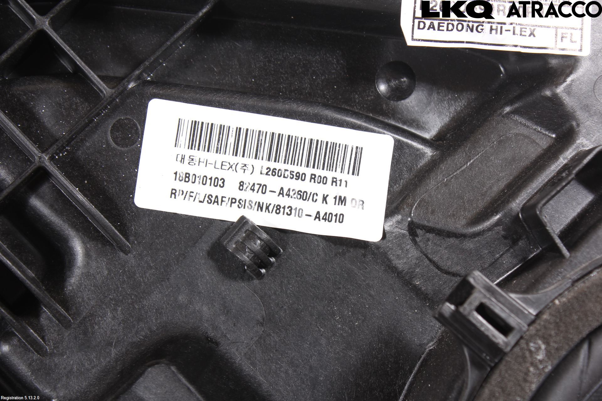 Kia CARENS III 13-19 Vindusheis El Komp