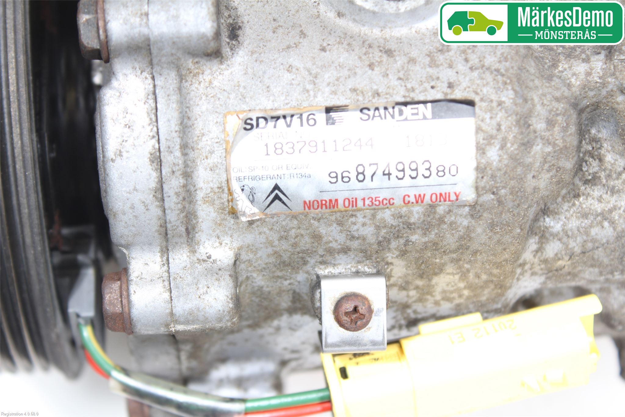 Peugeot EXPERT 07-14 Varme Ac Kompressor