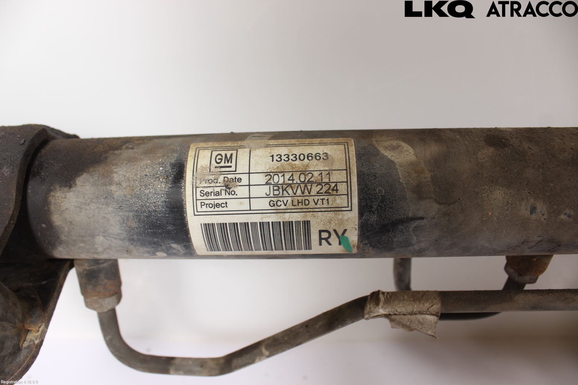 Opel ASTRA J 10-15 Servo Snekke - Tannstang
