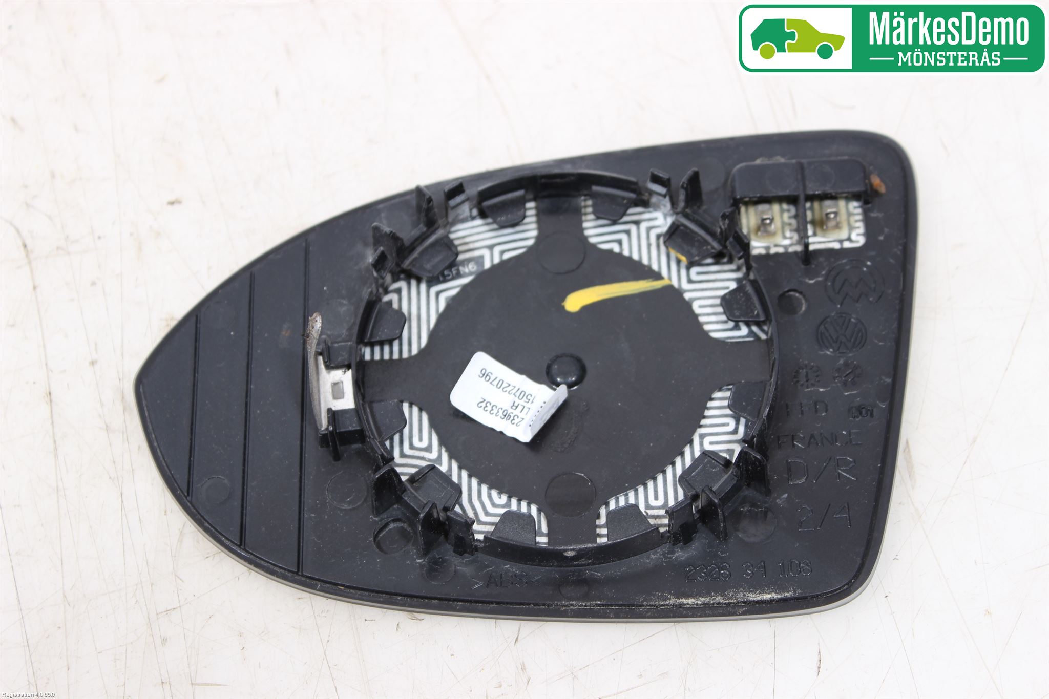 Volkswagen VW PASSAT 15-19 Speil Glass H