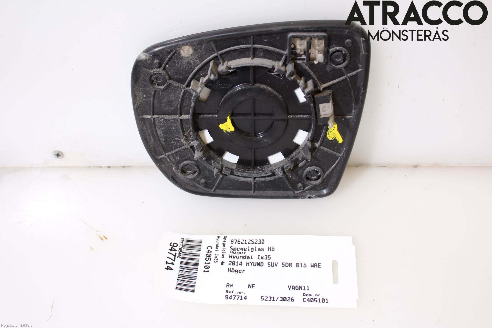 Hyundai ix35 Speil Glass H