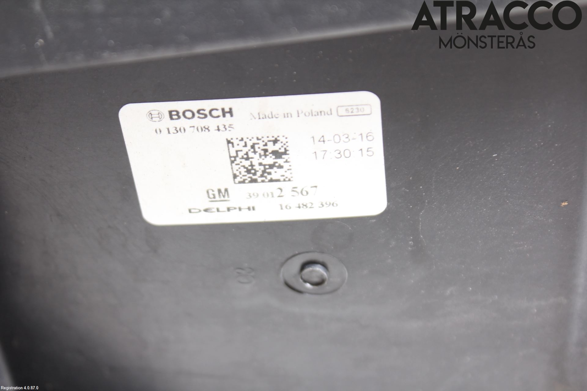Opel ASTRA K 16-22 Kjølevifte Elektrisk