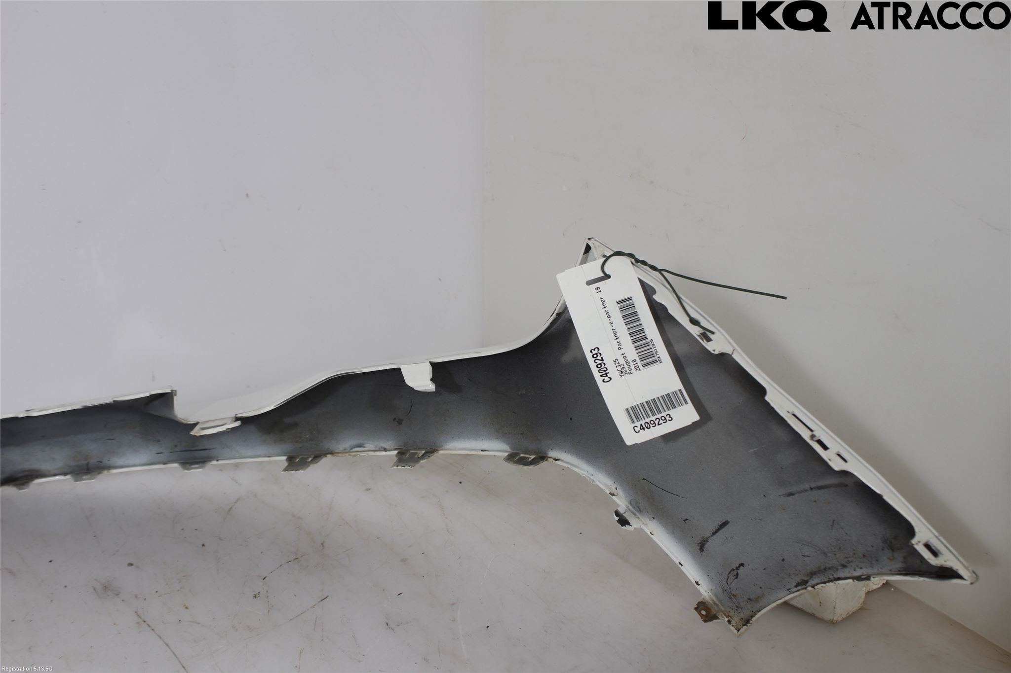 Peugeot PARTNER/E-PARTNER 19- Støtfanger Foran Plastdeksel