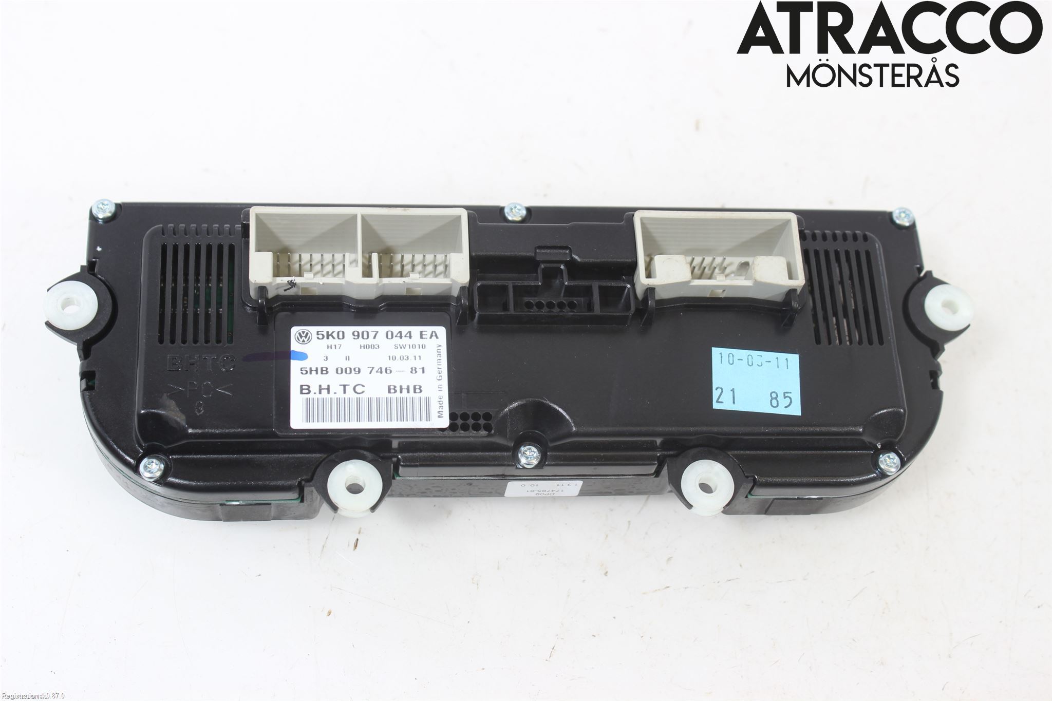 Volkswagen VW PASSAT 11-14 Varme Ac Betjening-Display