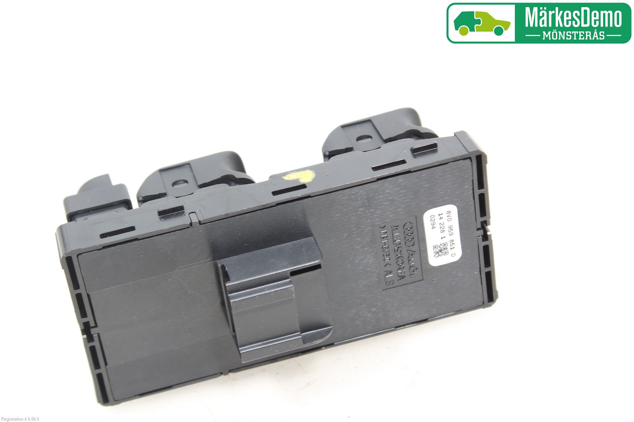 Audi A3/S3 8V 13-20 Bryter Vindusheis