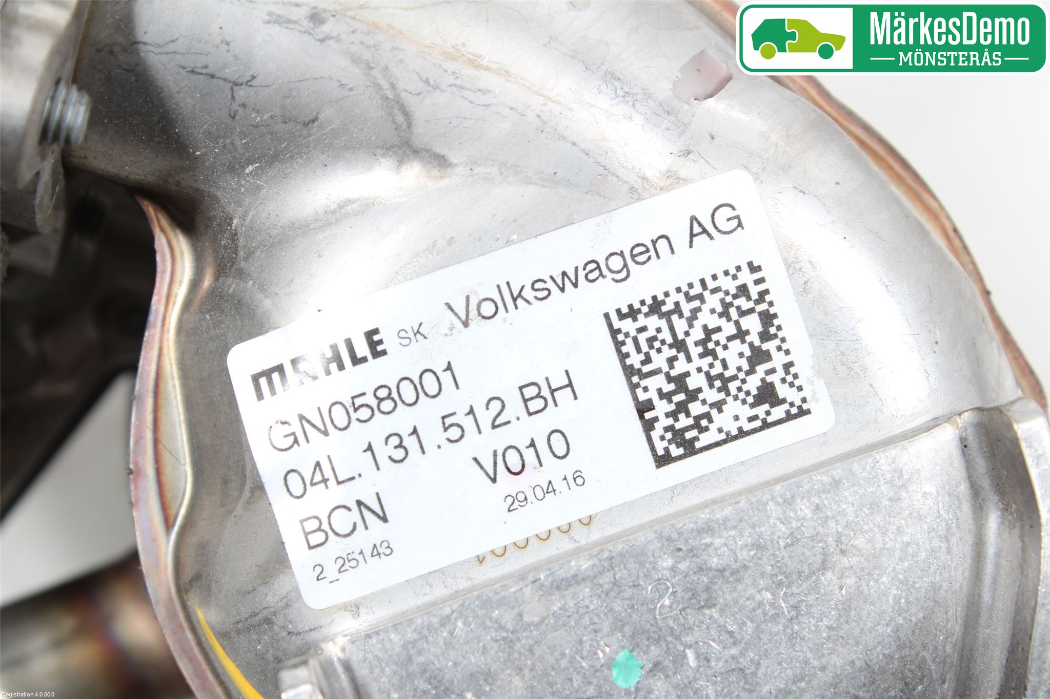 Volkswagen VW TIGUAN 16-24 Eksos Kjøler