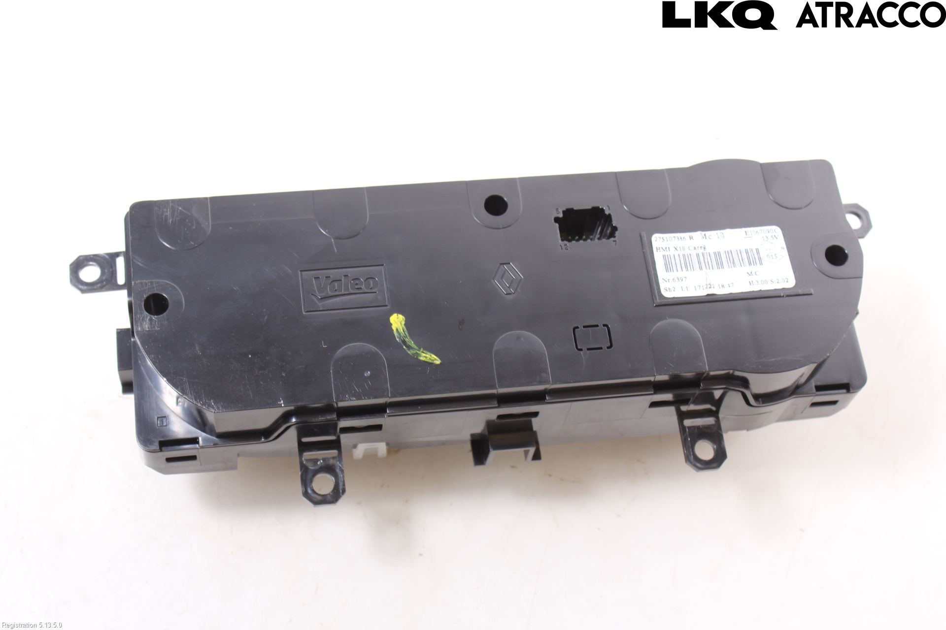 Renault ZOE/E-TECH 13- Varme Ac Betjening-Display