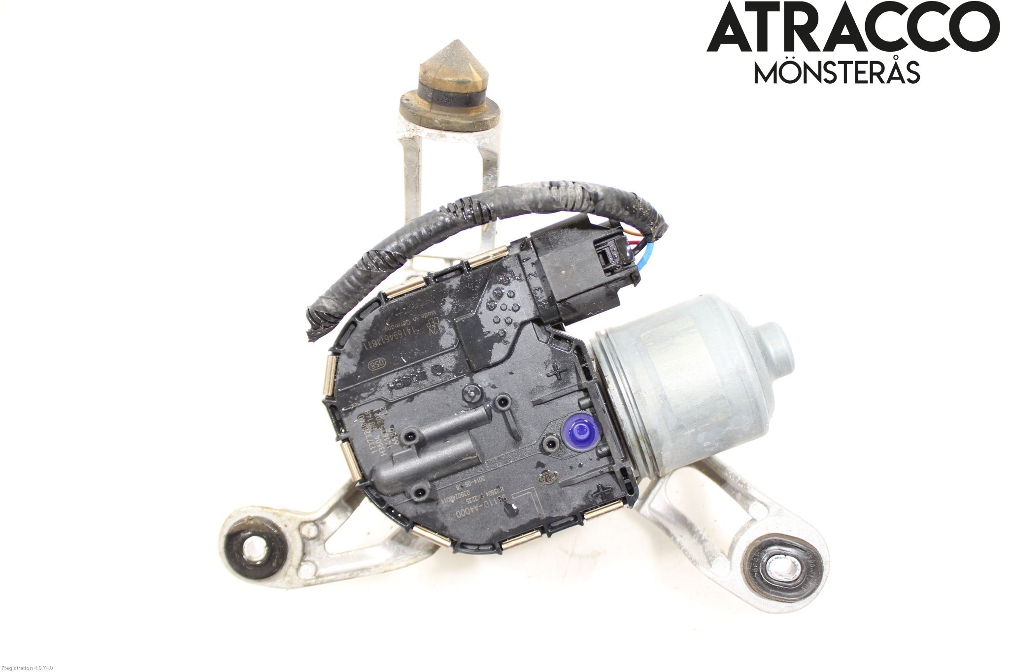 Kia CARENS III 13-19 Viskermotor Frontrute