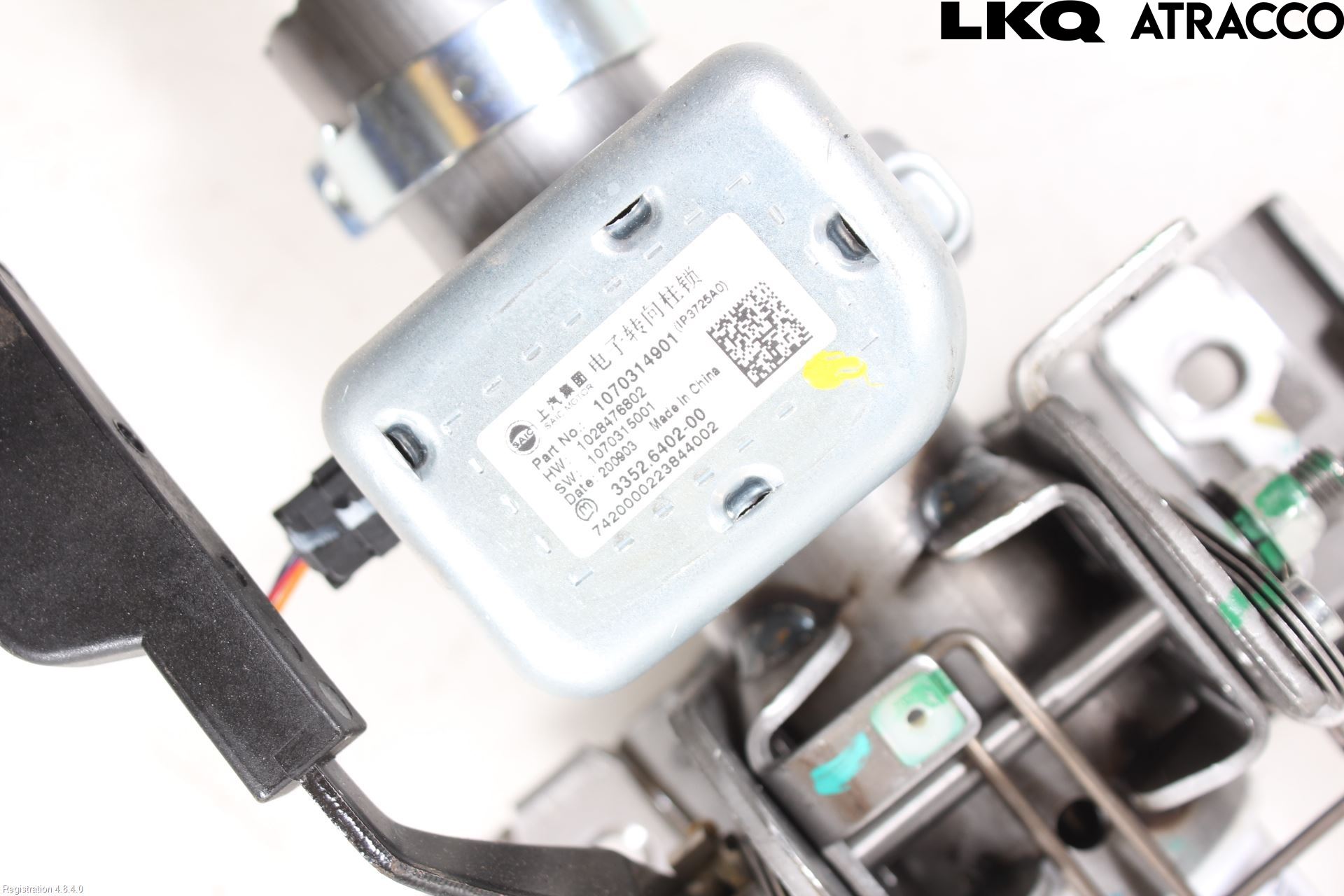 MG ZS EV 20- Rattakselaggregat Innebygd Servo