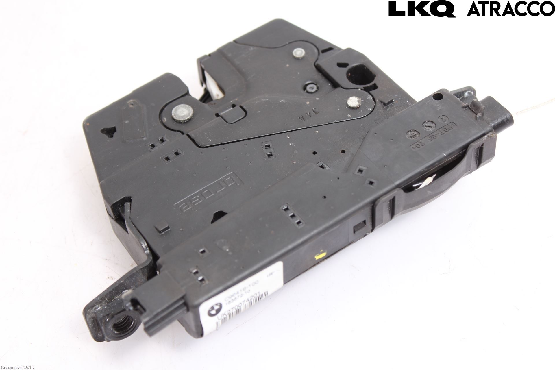 BMW 3 F30/F31/F80 12-19 Bakluke-Lokk Låsekasse