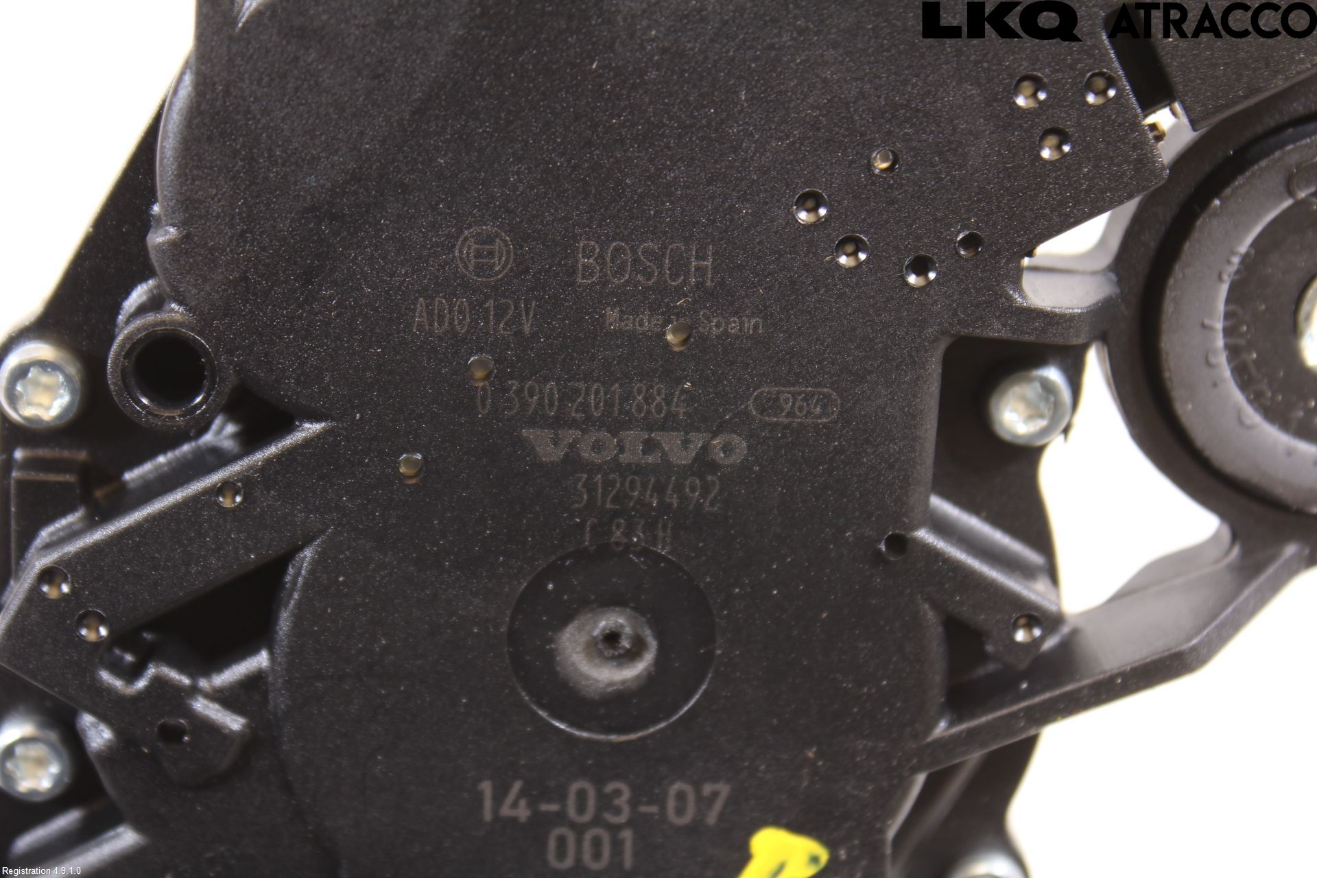 Volvo V40 12-19 Viskermotor Bakluke