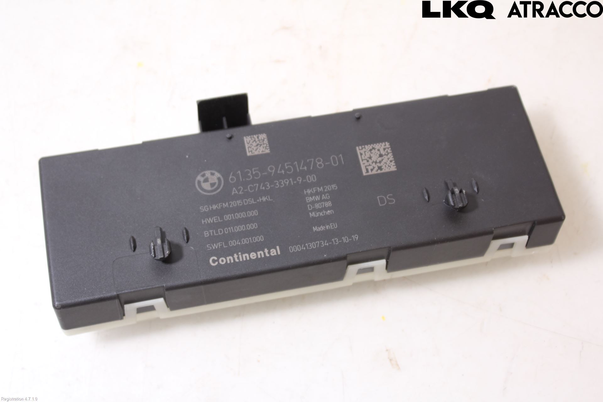BMW 5 G30/G31/F90 17-23 Styreenhet Bakluke