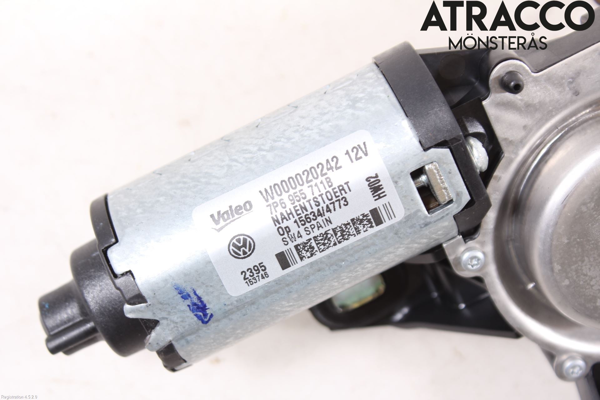 Volkswagen VW TOUAREG 7P 11-18 Viskermotor Bakluke