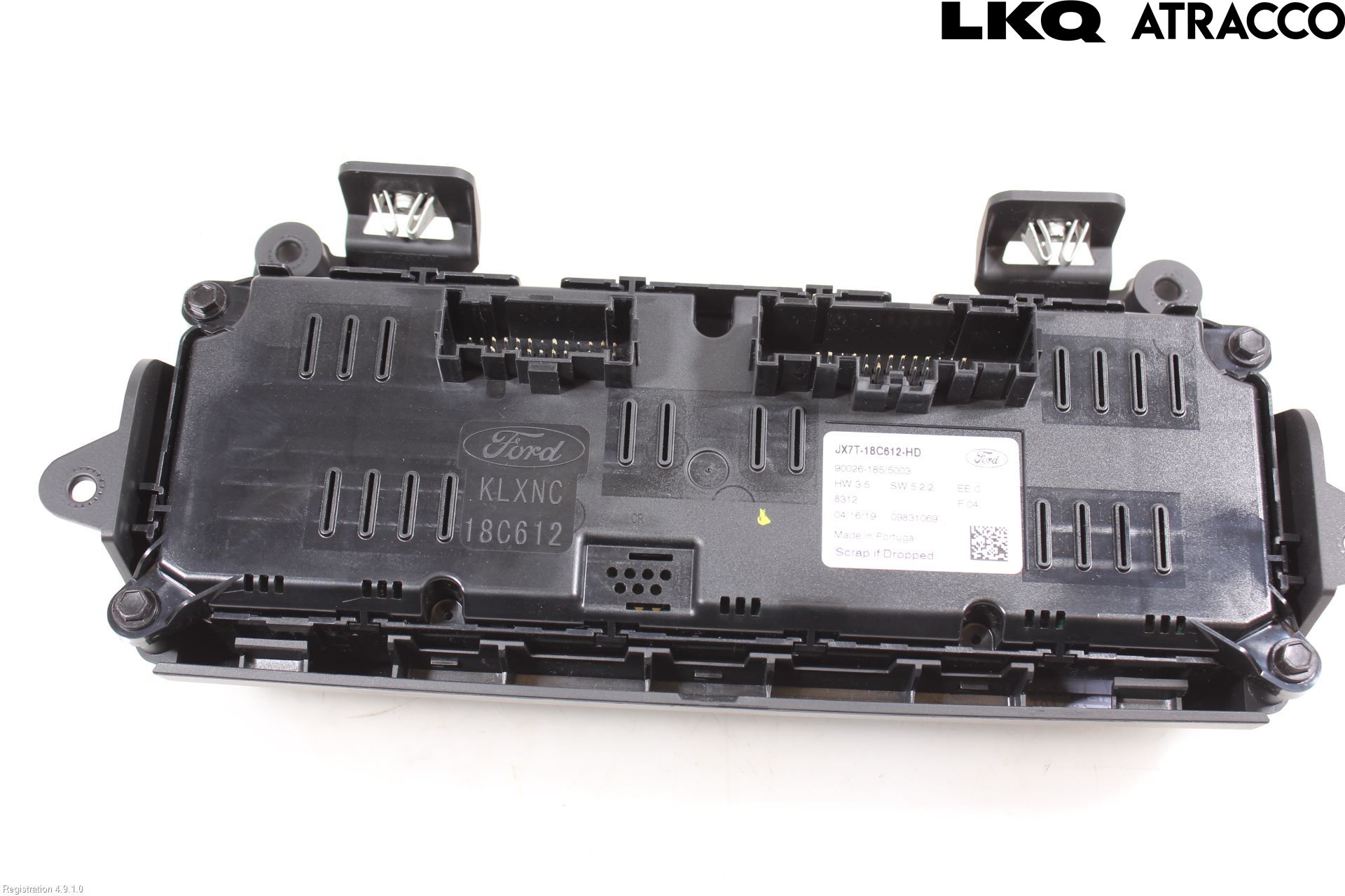 Ford FOCUS 19- Varme Ac Betjening-Display